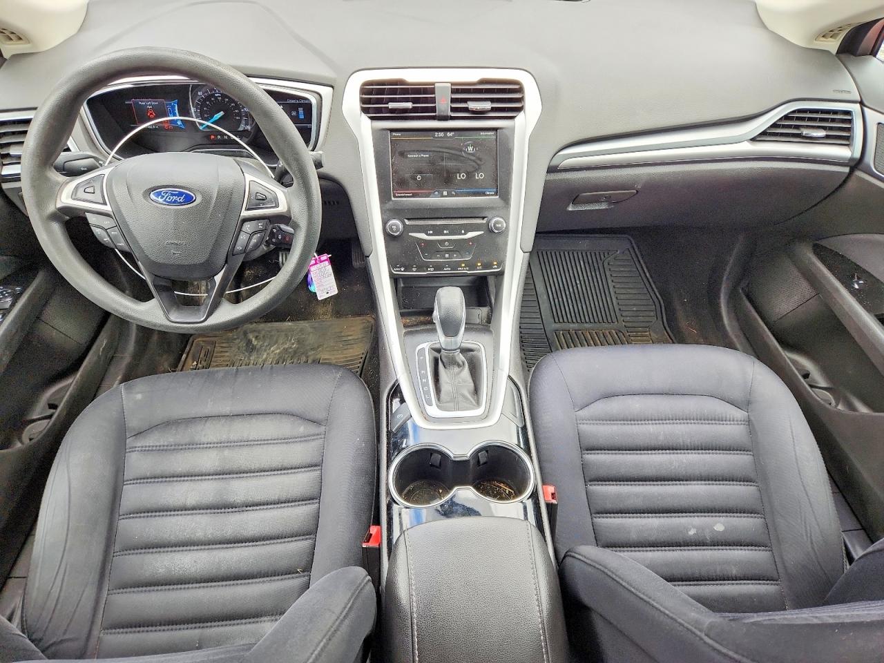 2014 Ford Fusion Se Hybrid Burgundy vin: 3FA6P0LU1ER271750