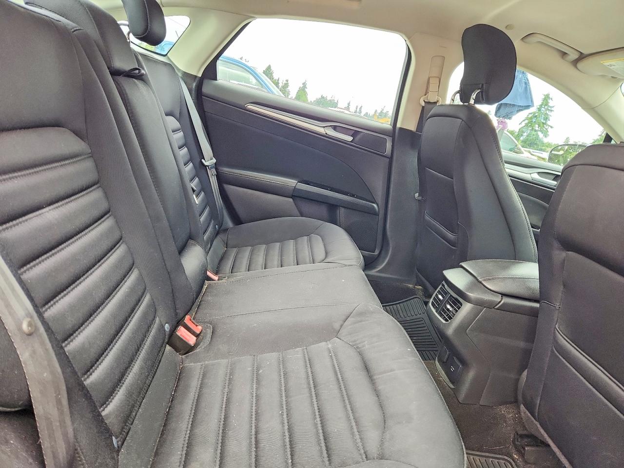 2014 Ford Fusion Se Hybrid Burgundy vin: 3FA6P0LU1ER271750