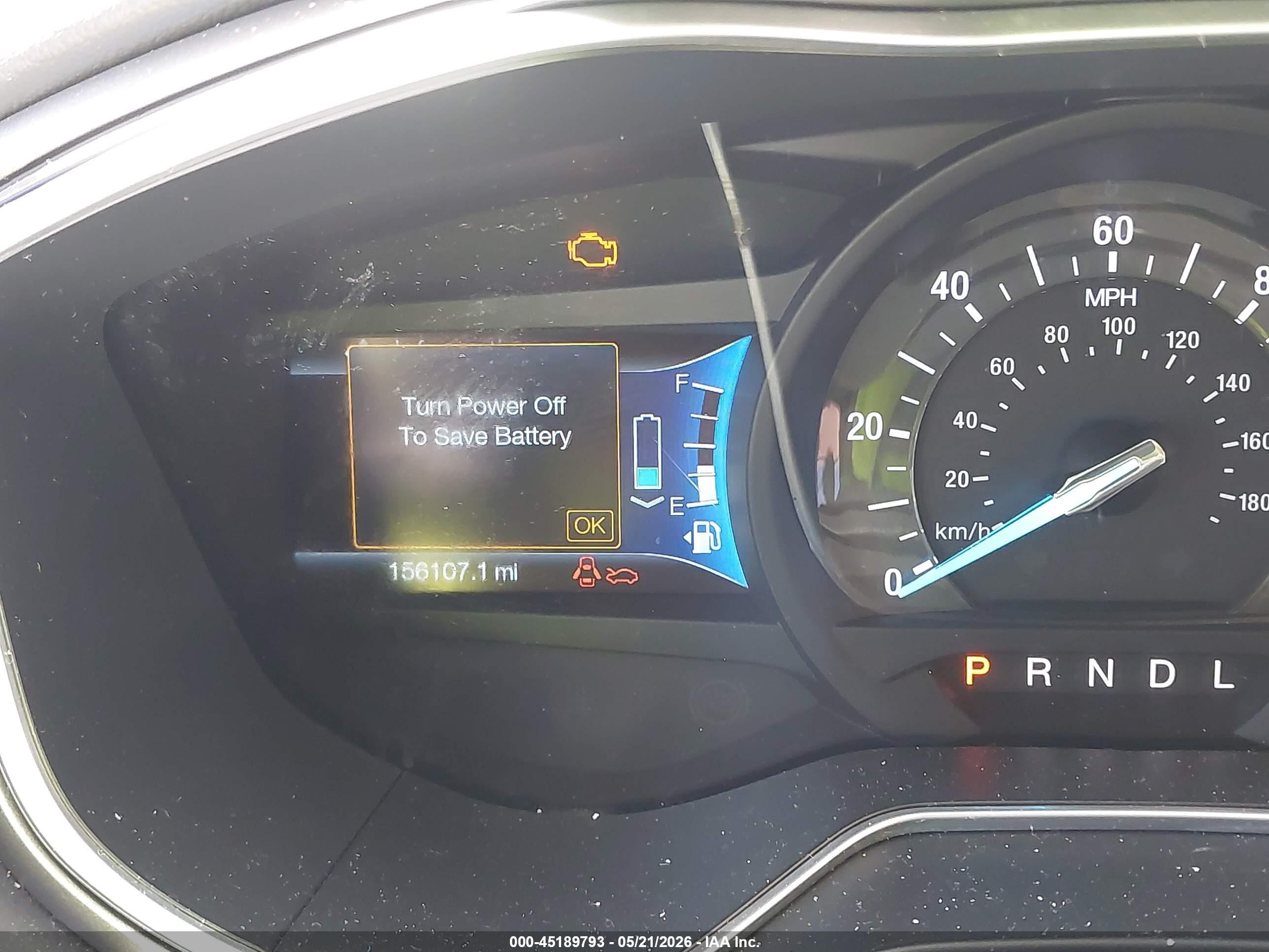 2014 Ford Fusion Hybrid Se White vin: 3FA6P0LU1ER319621