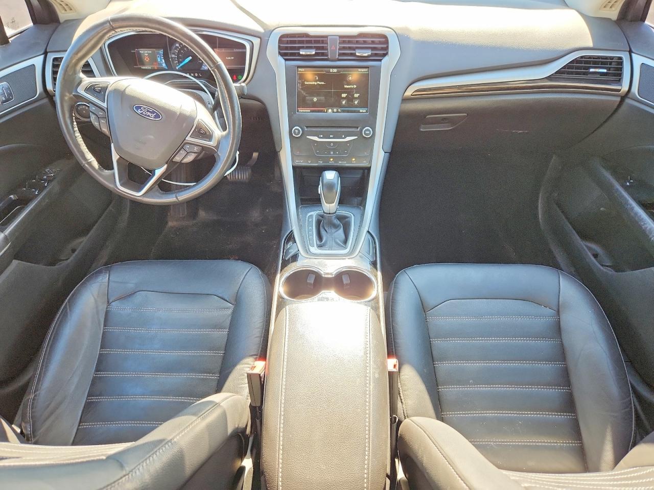 2014 Ford Fusion Se Hybrid Gray vin: 3FA6P0LU1ER349749