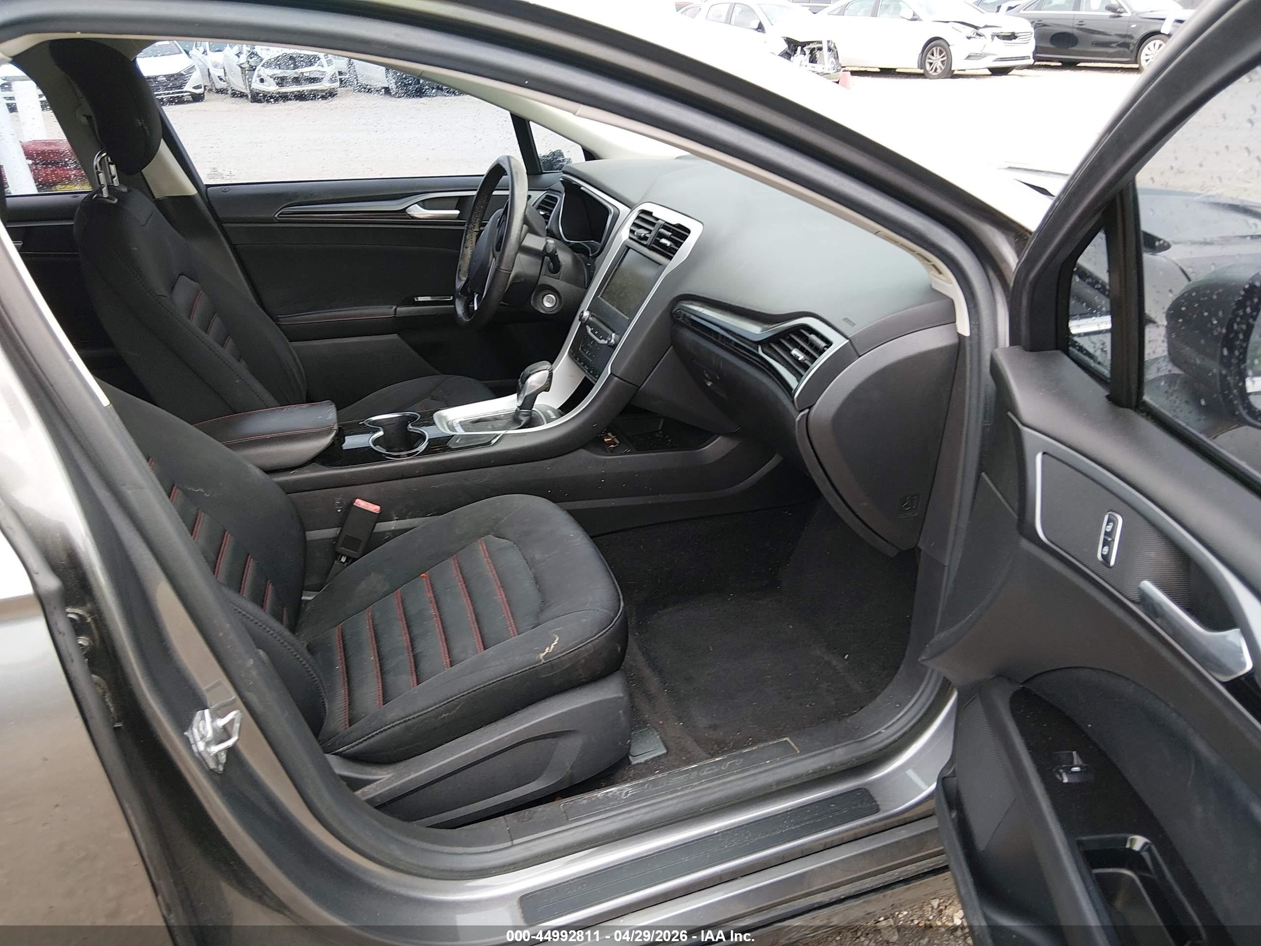 2014 Ford Fusion Hybrid Se Gray vin: 3FA6P0LU1ER372898