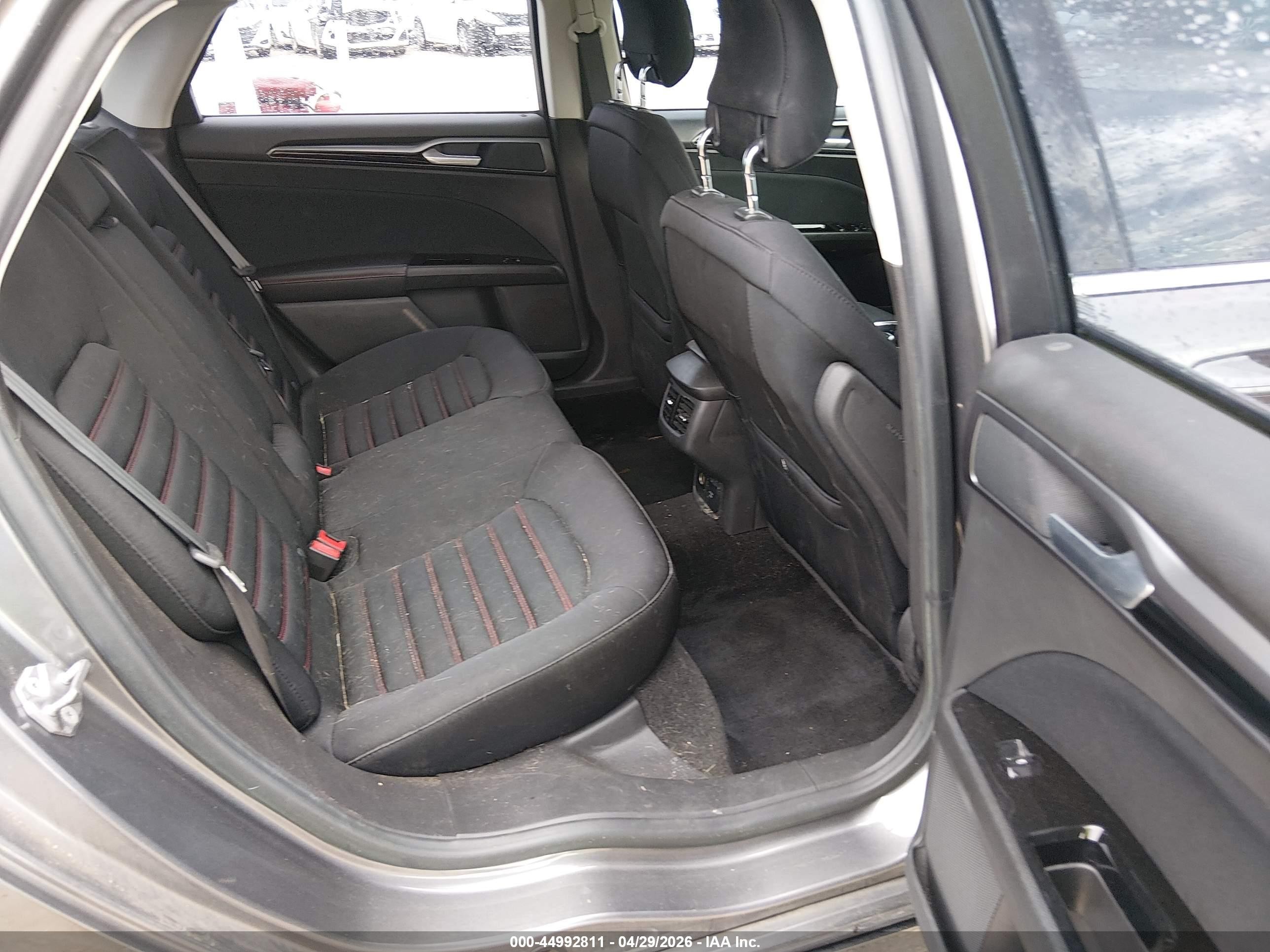 2014 Ford Fusion Hybrid Se Gray vin: 3FA6P0LU1ER372898