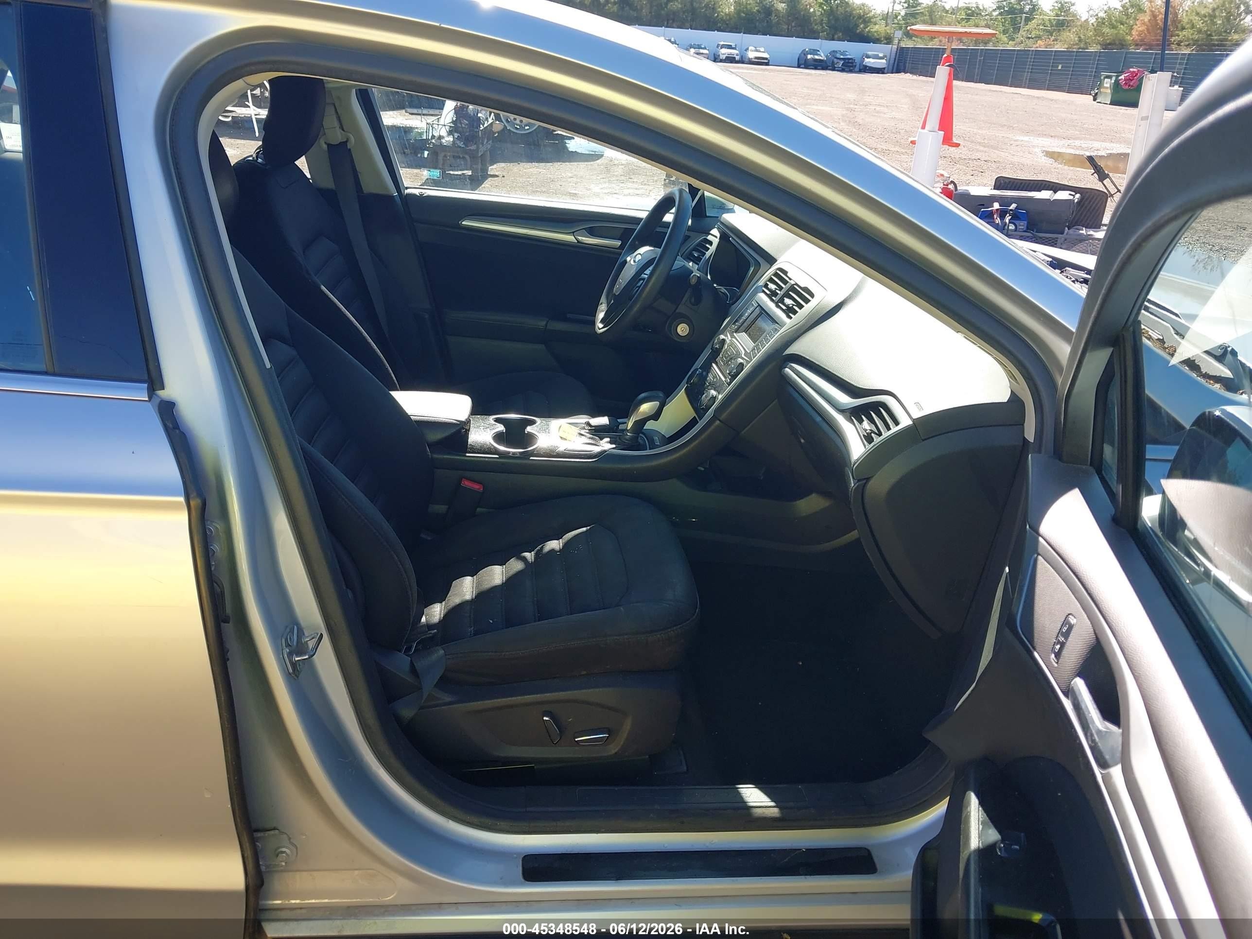 2015 Ford Fusion Hybrid Se Silver vin: 3FA6P0LU1FR136379