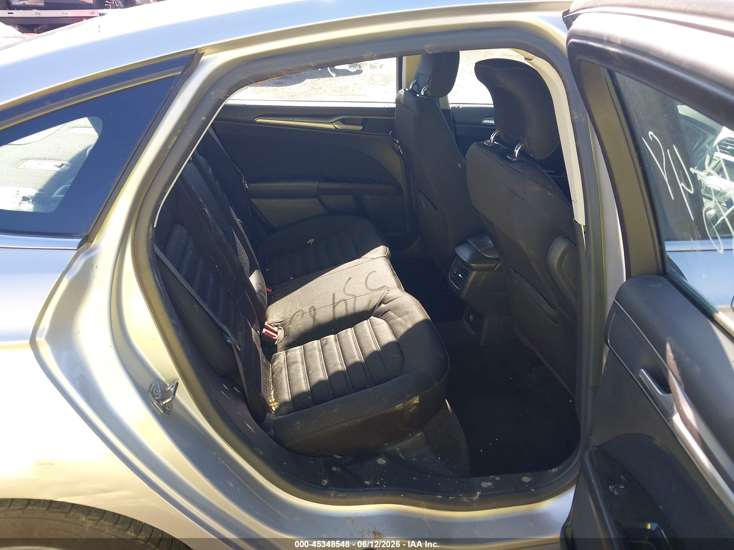 2015 Ford Fusion Hybrid Se Silver vin: 3FA6P0LU1FR136379