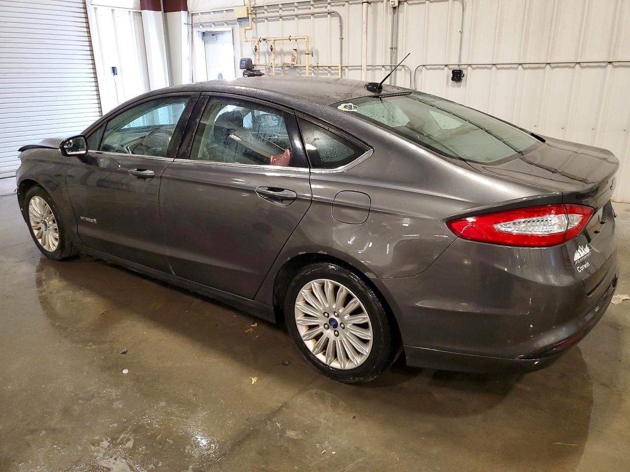 2015 Ford Fusion Se Hybrid Gray vin: 3FA6P0LU1FR199305