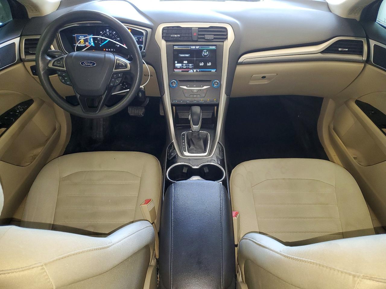 2015 Ford Fusion Se Hybrid Burgundy vin: 3FA6P0LU1FR204230