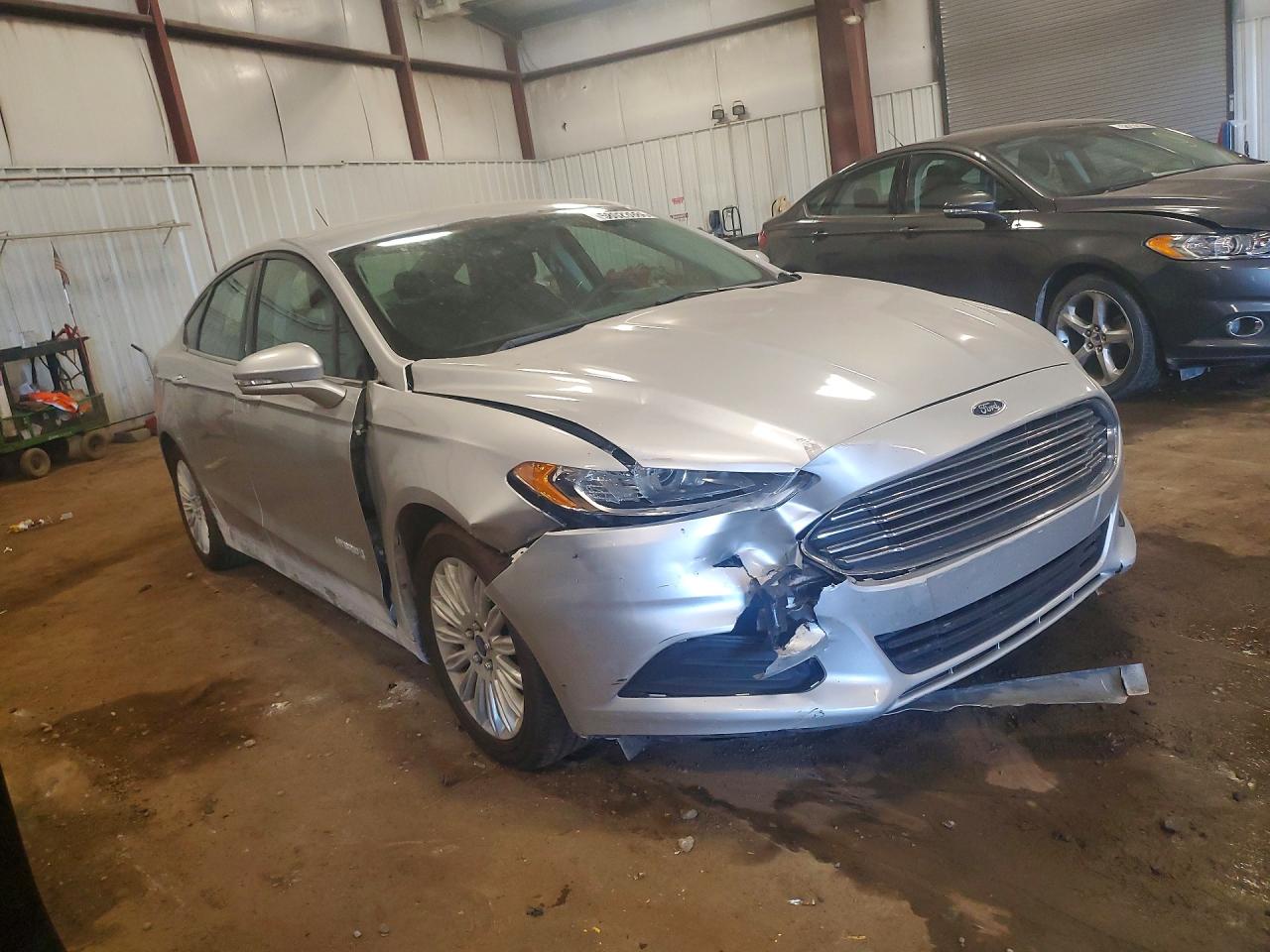 2015 Ford Fusion Se Hybrid Silver vin: 3FA6P0LU1FR307048