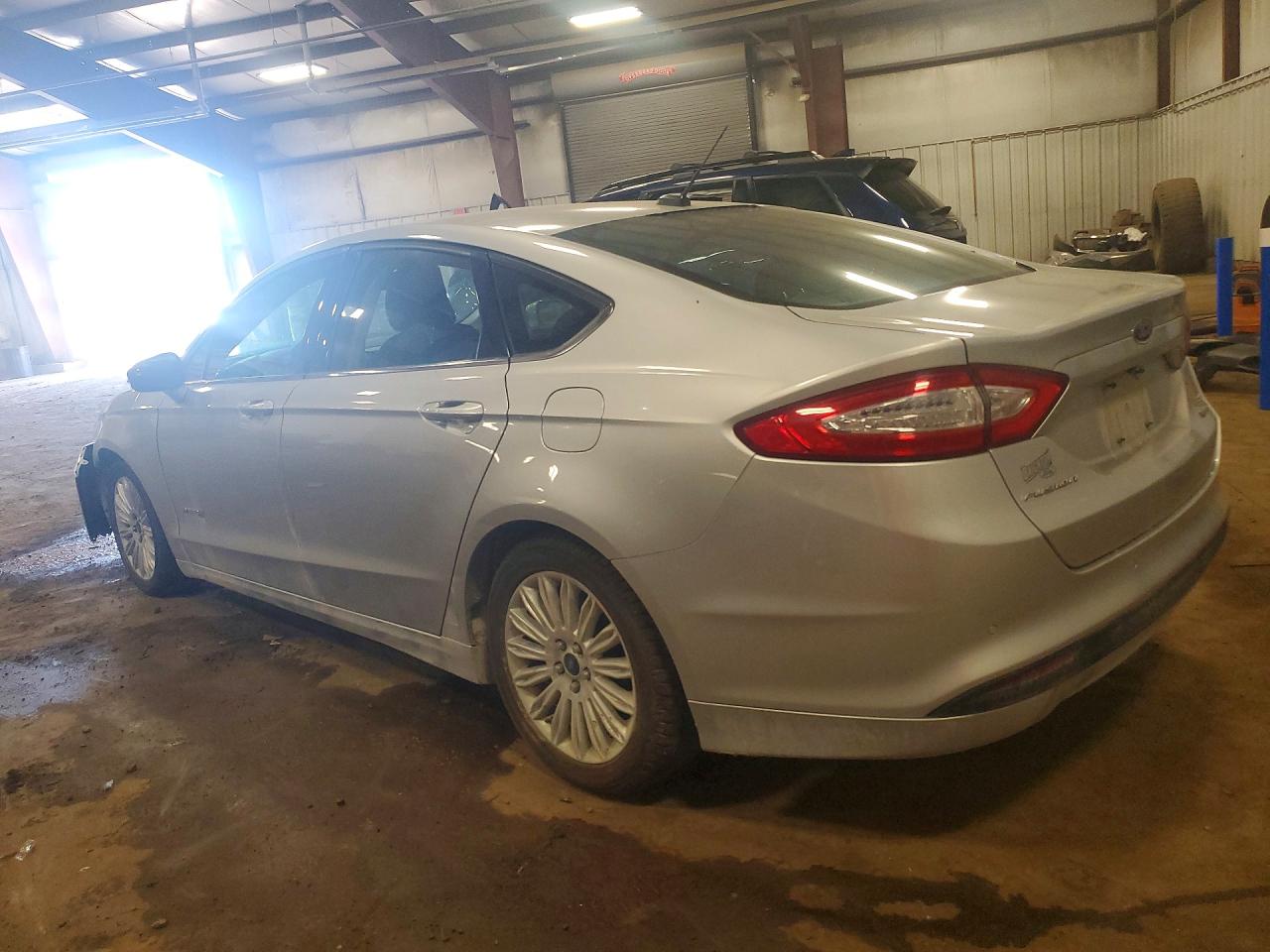 2015 Ford Fusion Se Hybrid Silver vin: 3FA6P0LU1FR307048