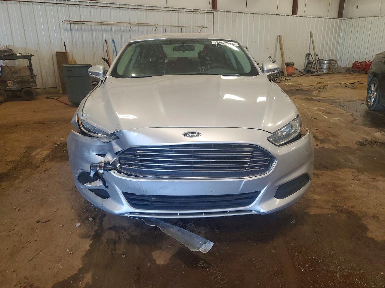 2015 Ford Fusion Se Hybrid Silver vin: 3FA6P0LU1FR307048