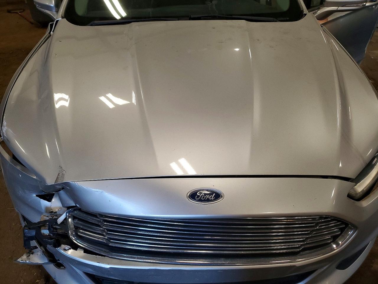 2015 Ford Fusion Se Hybrid Silver vin: 3FA6P0LU1FR307048
