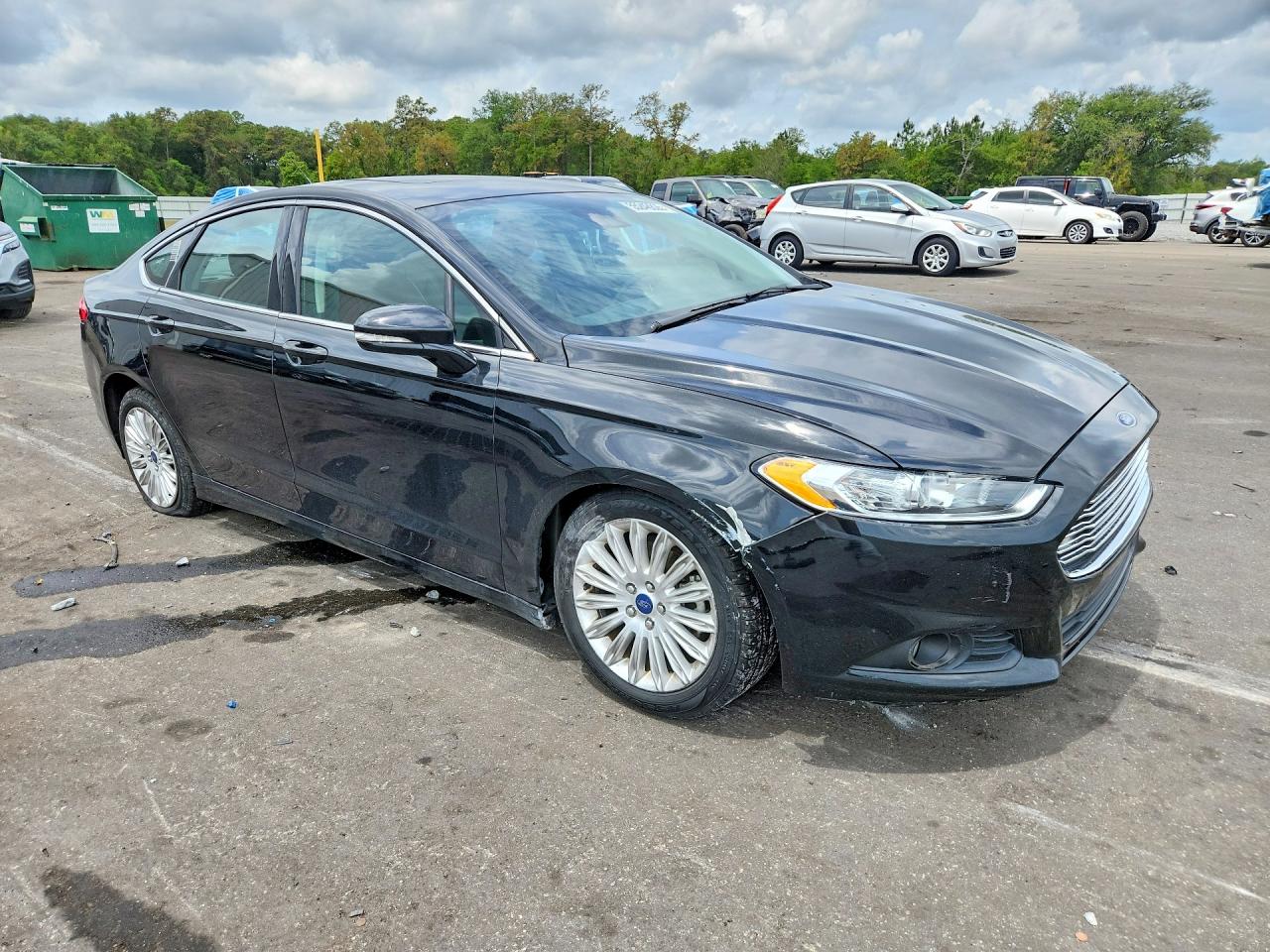 2015 Ford Fusion Se Hybrid Черный vin: 3FA6P0LU1FR310838