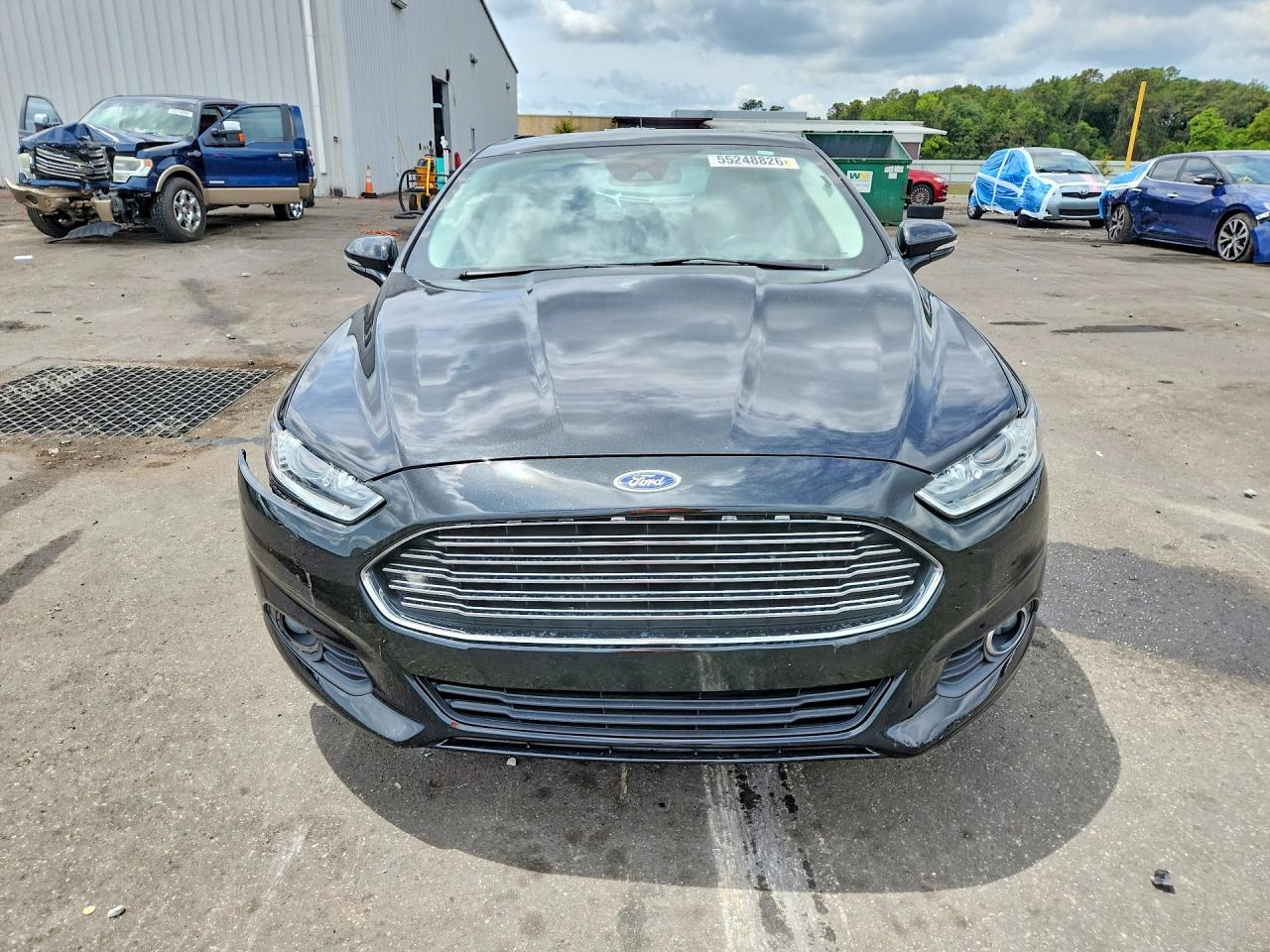 2015 Ford Fusion Se Hybrid Черный vin: 3FA6P0LU1FR310838