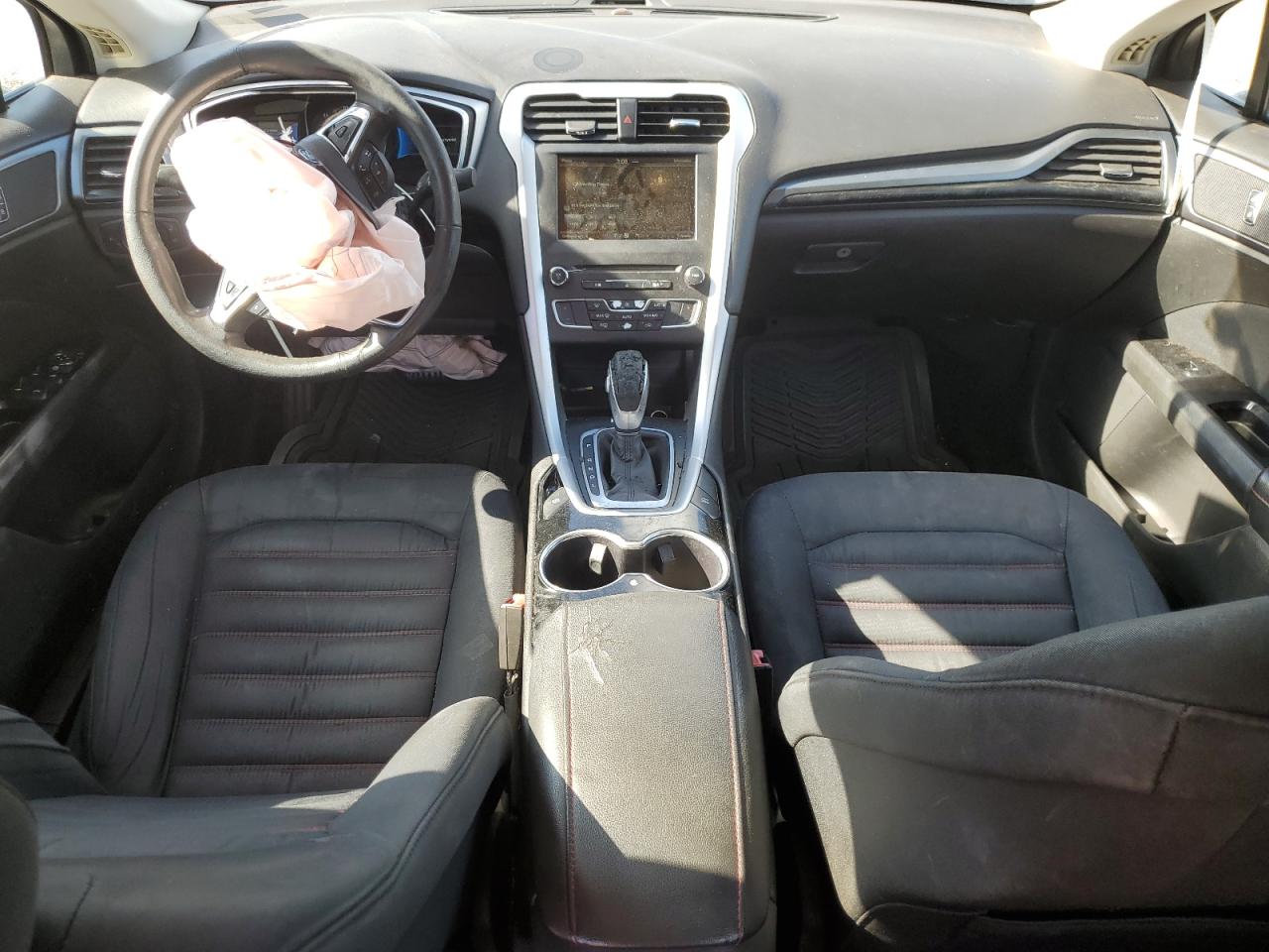 2016 Ford Fusion Se Hybrid Charcoal vin: 3FA6P0LU1GR123407