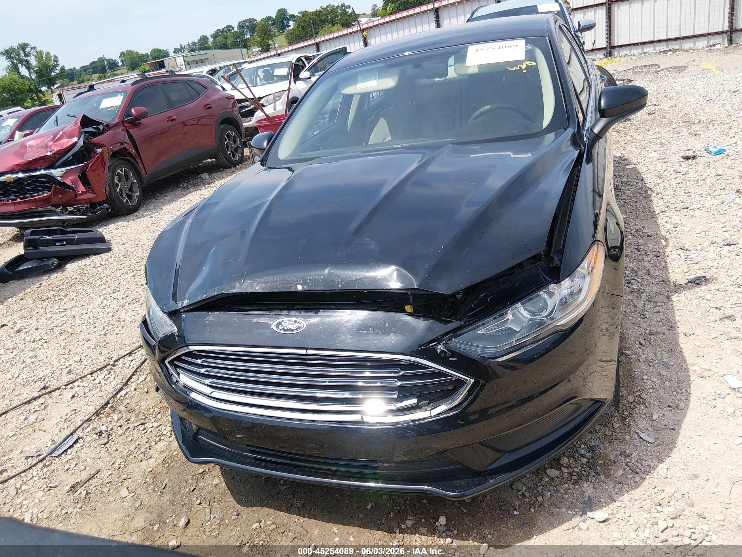 2017 Ford Fusion Hybrid Se Black vin: 3FA6P0LU1HR315573