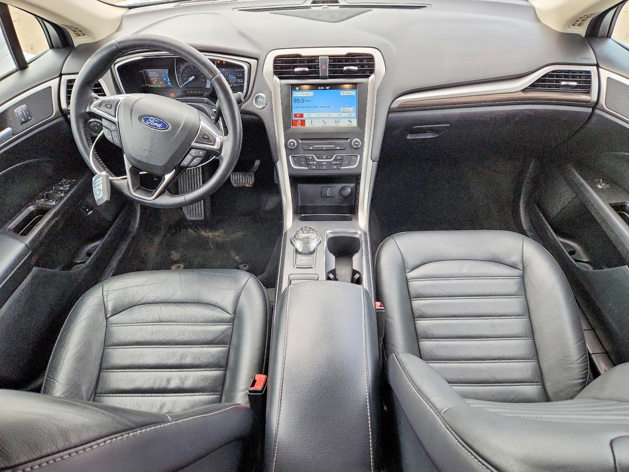 2018 Ford Fusion Se Hybrid White vin: 3FA6P0LU1JR172081