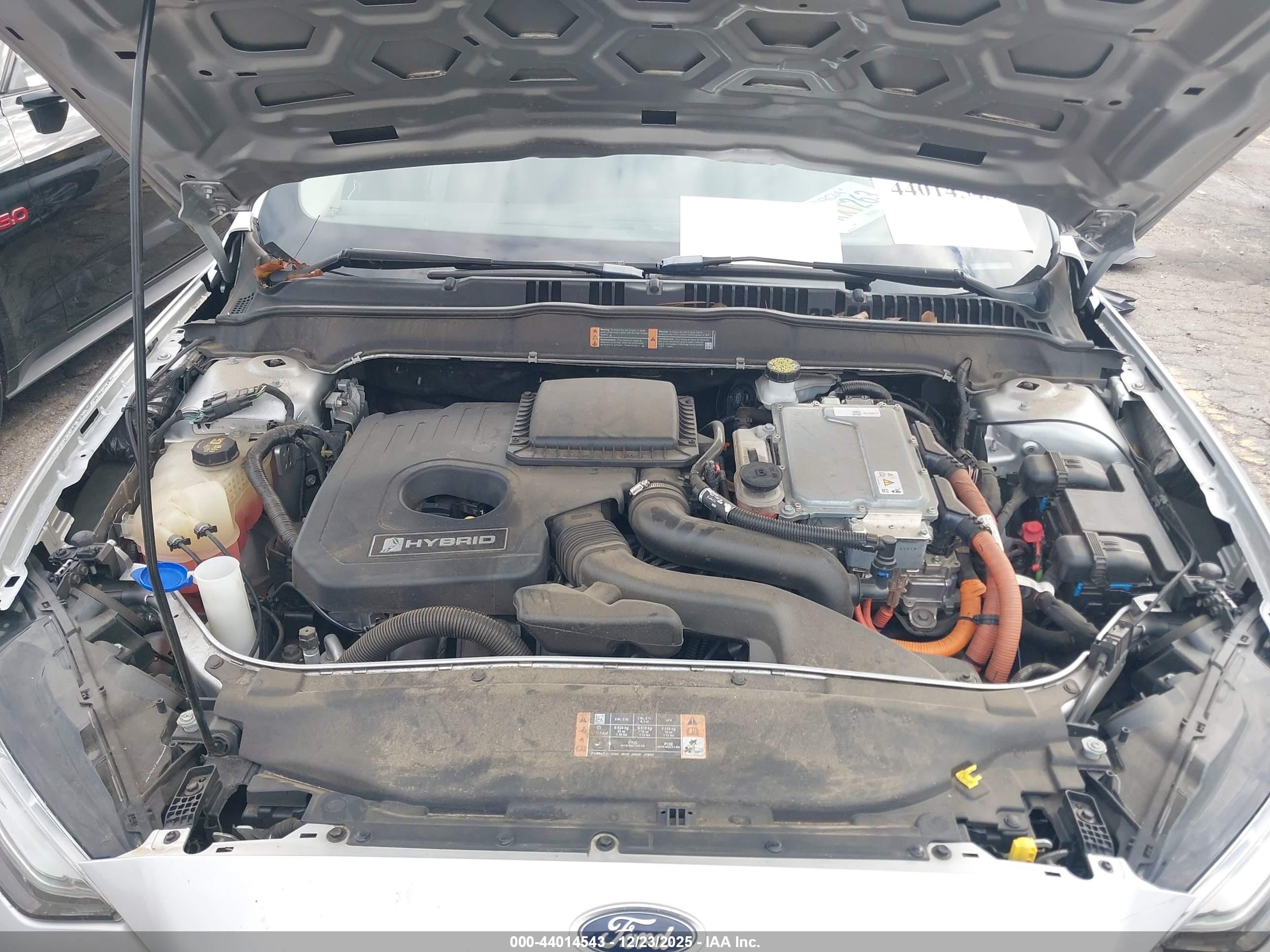 2019 Ford Fusion Hybrid Se Silver vin: 3FA6P0LU1KR179968