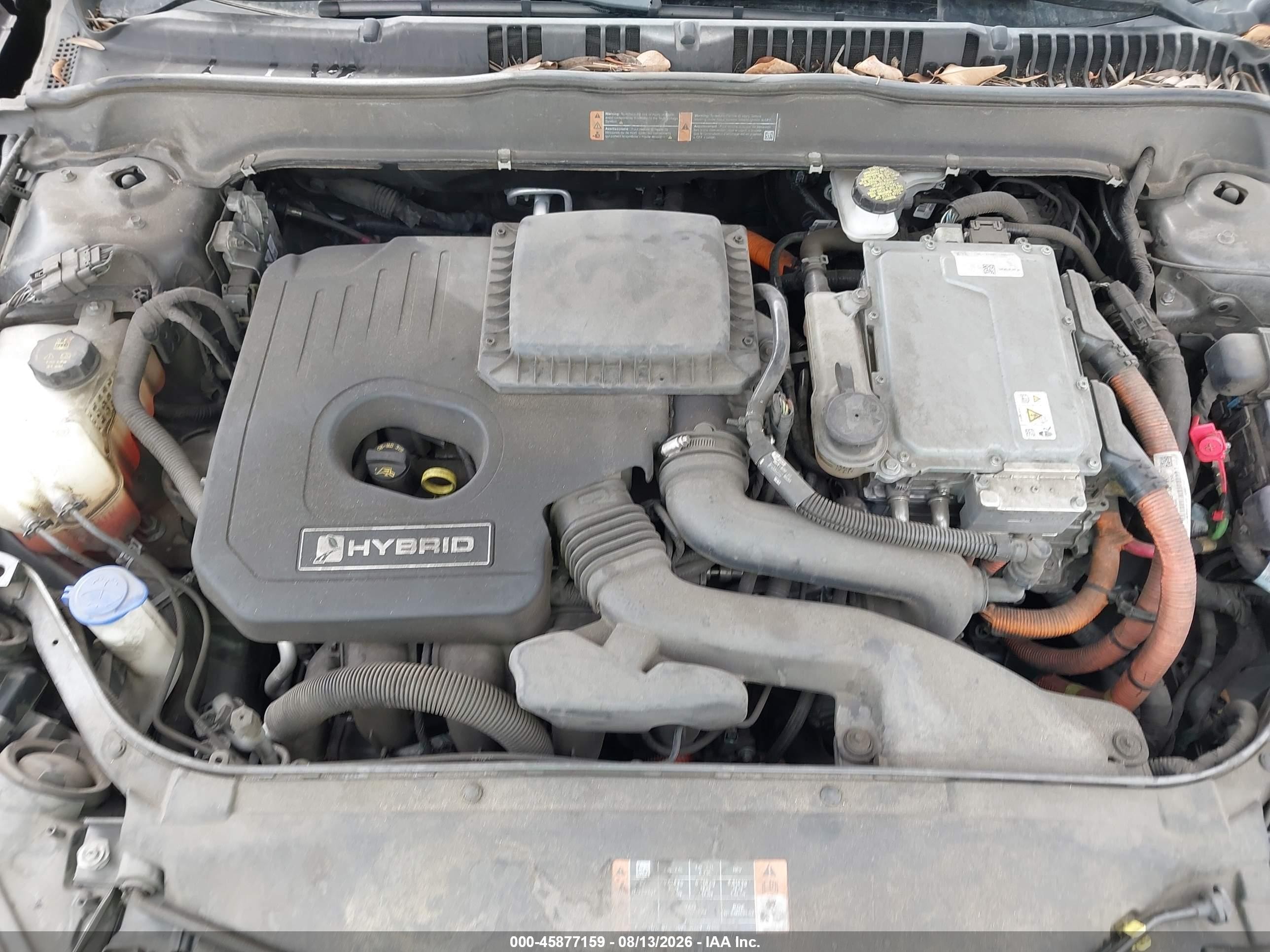 2019 Ford Fusion Hybrid Se Серый vin: 3FA6P0LU1KR200138