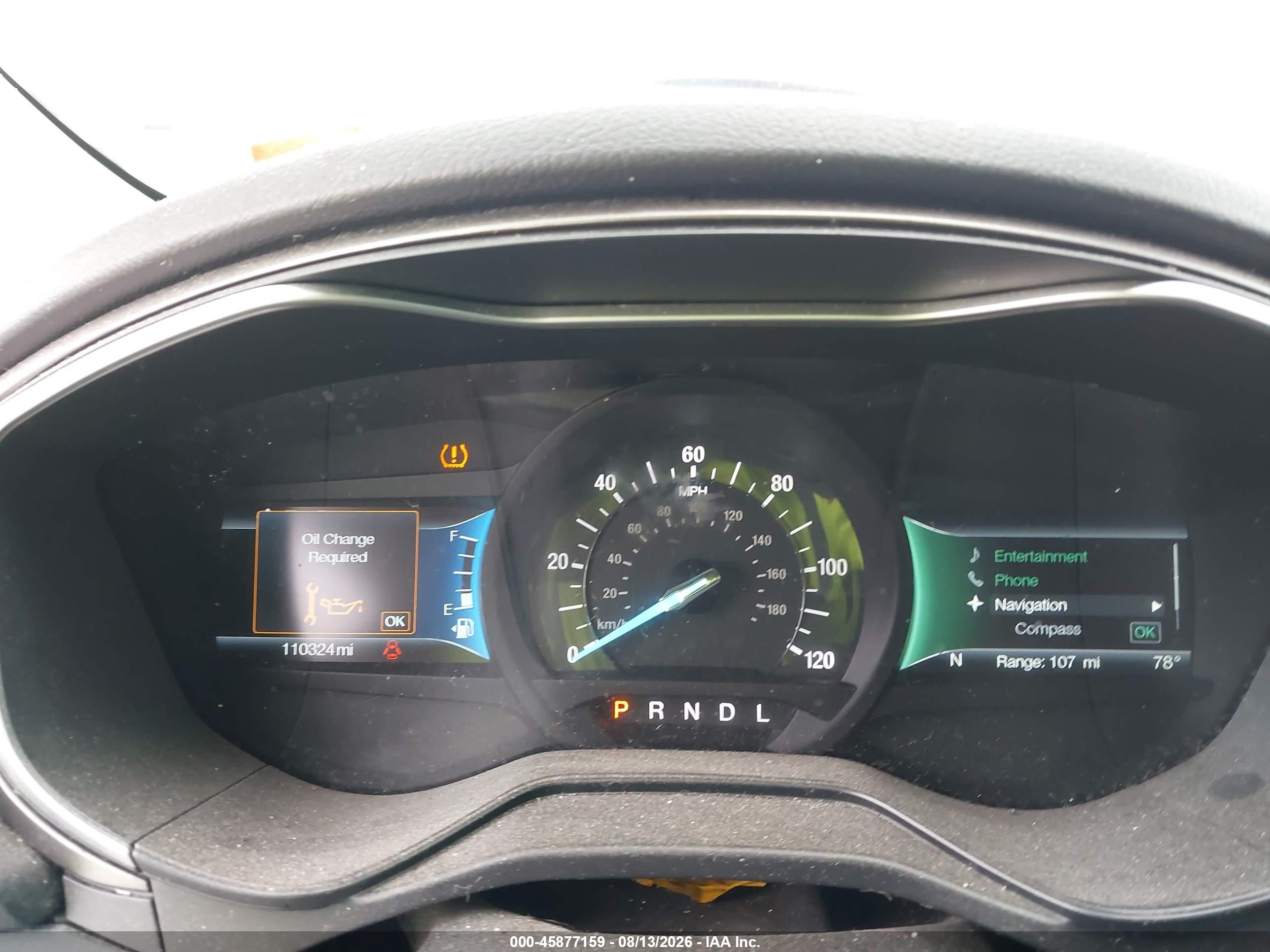2019 Ford Fusion Hybrid Se Серый vin: 3FA6P0LU1KR200138