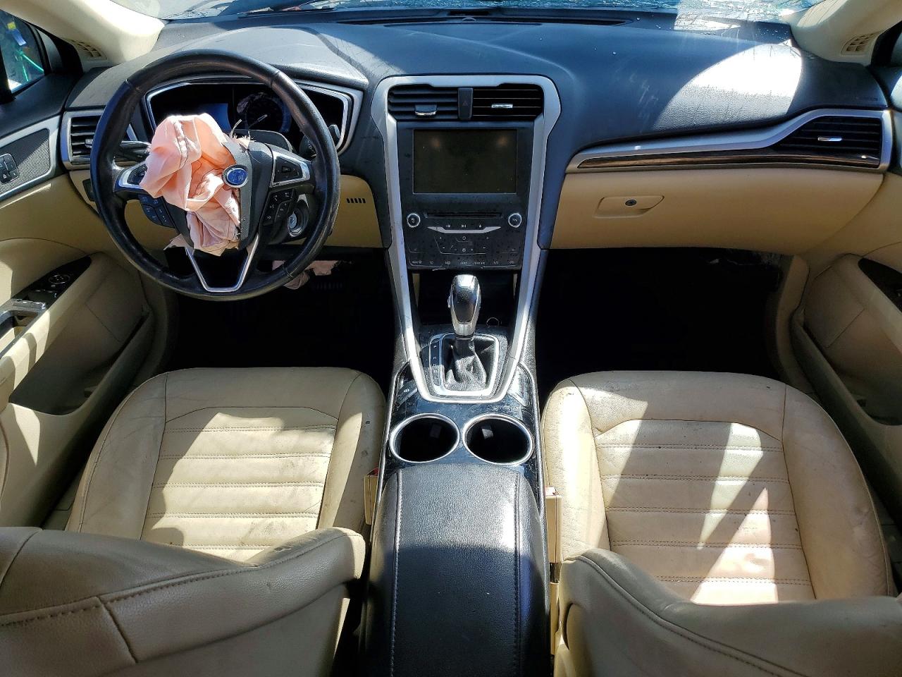 2013 Ford Fusion Se Hybrid Silver vin: 3FA6P0LU2DR157383