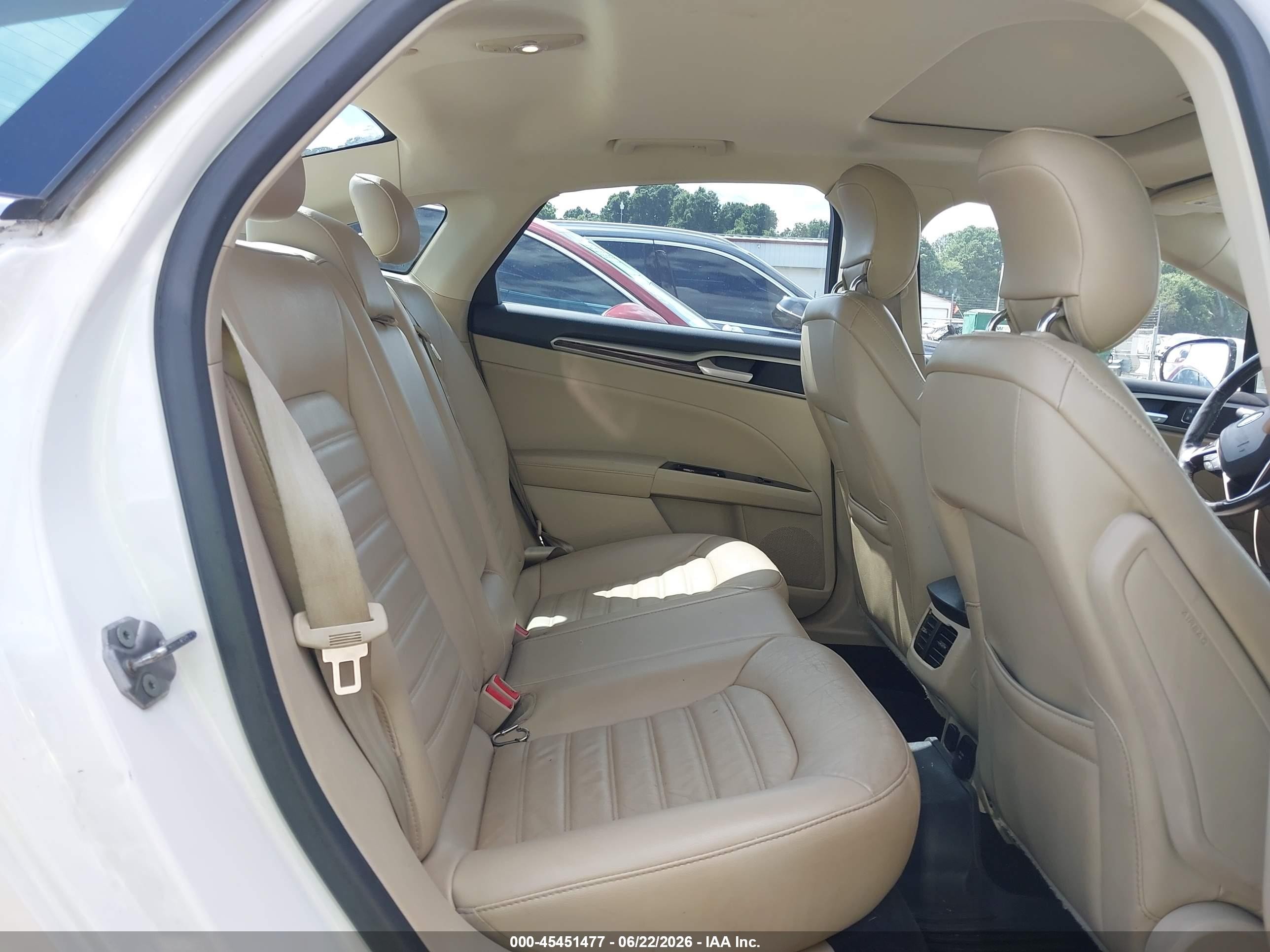 2013 Ford Fusion Hybrid Se White vin: 3FA6P0LU2DR191081