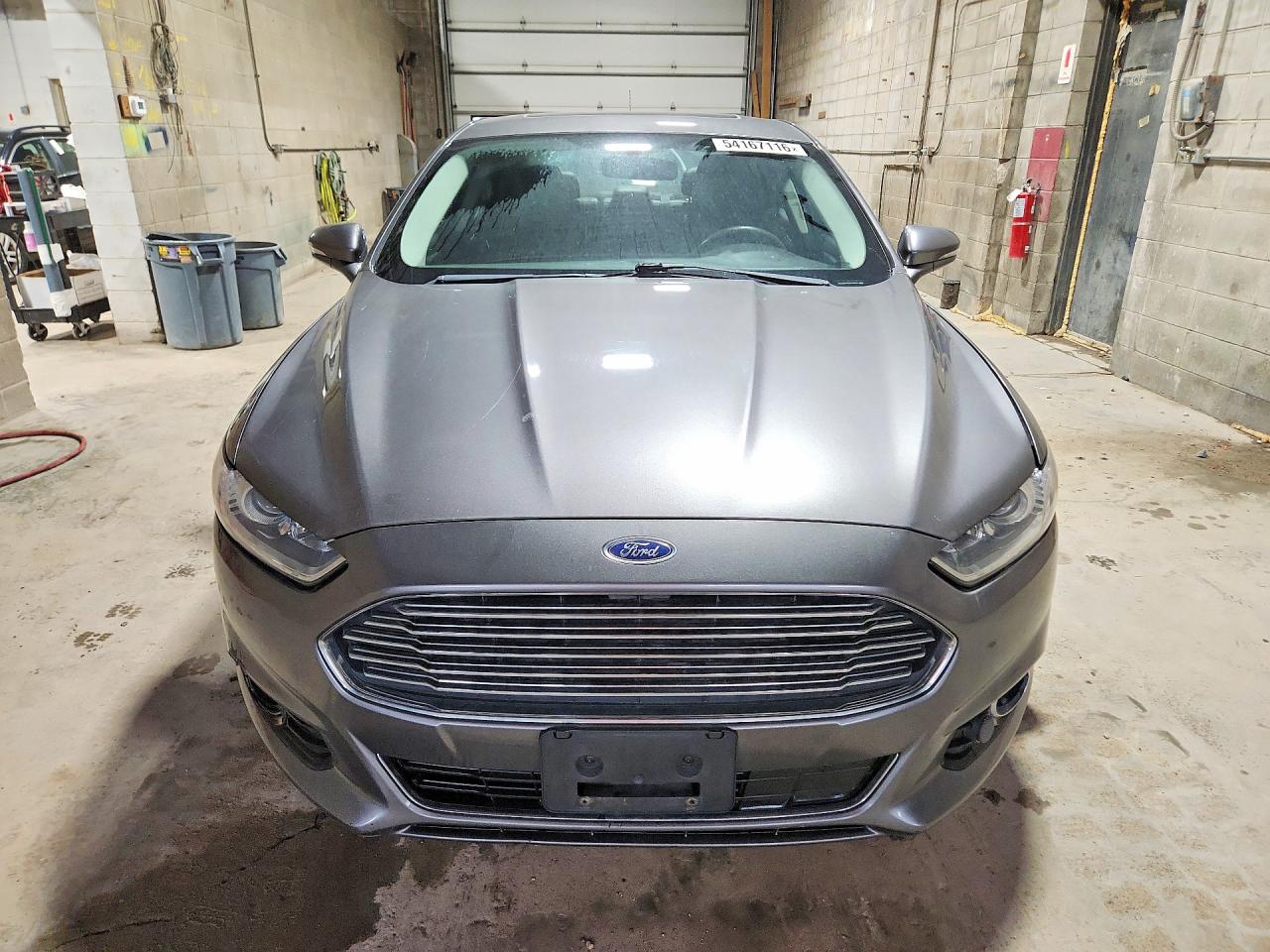 2013 Ford Fusion Se Hybrid Gray vin: 3FA6P0LU2DR227271