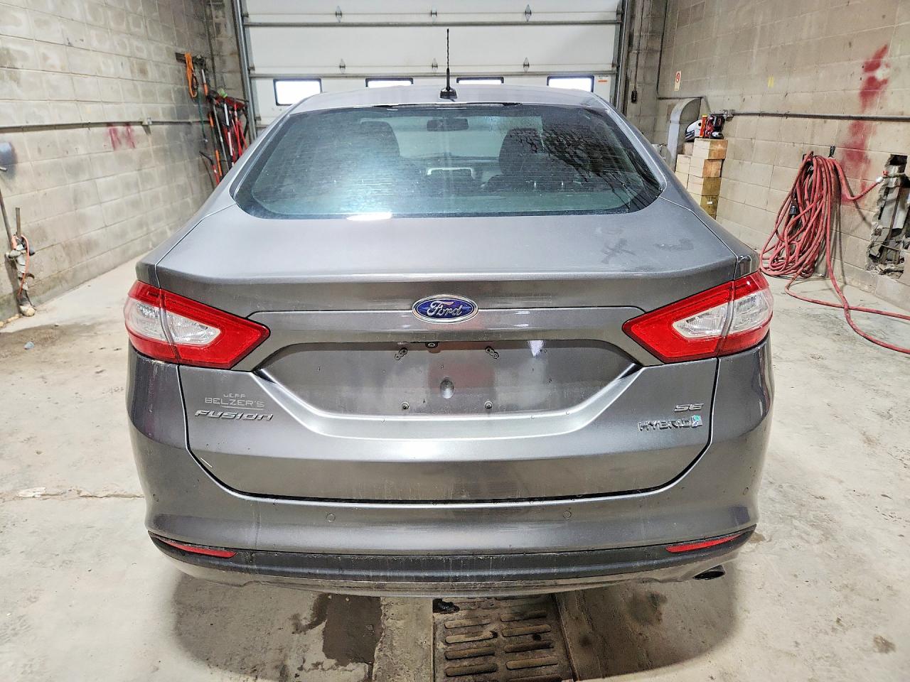 2013 Ford Fusion Se Hybrid Gray vin: 3FA6P0LU2DR227271