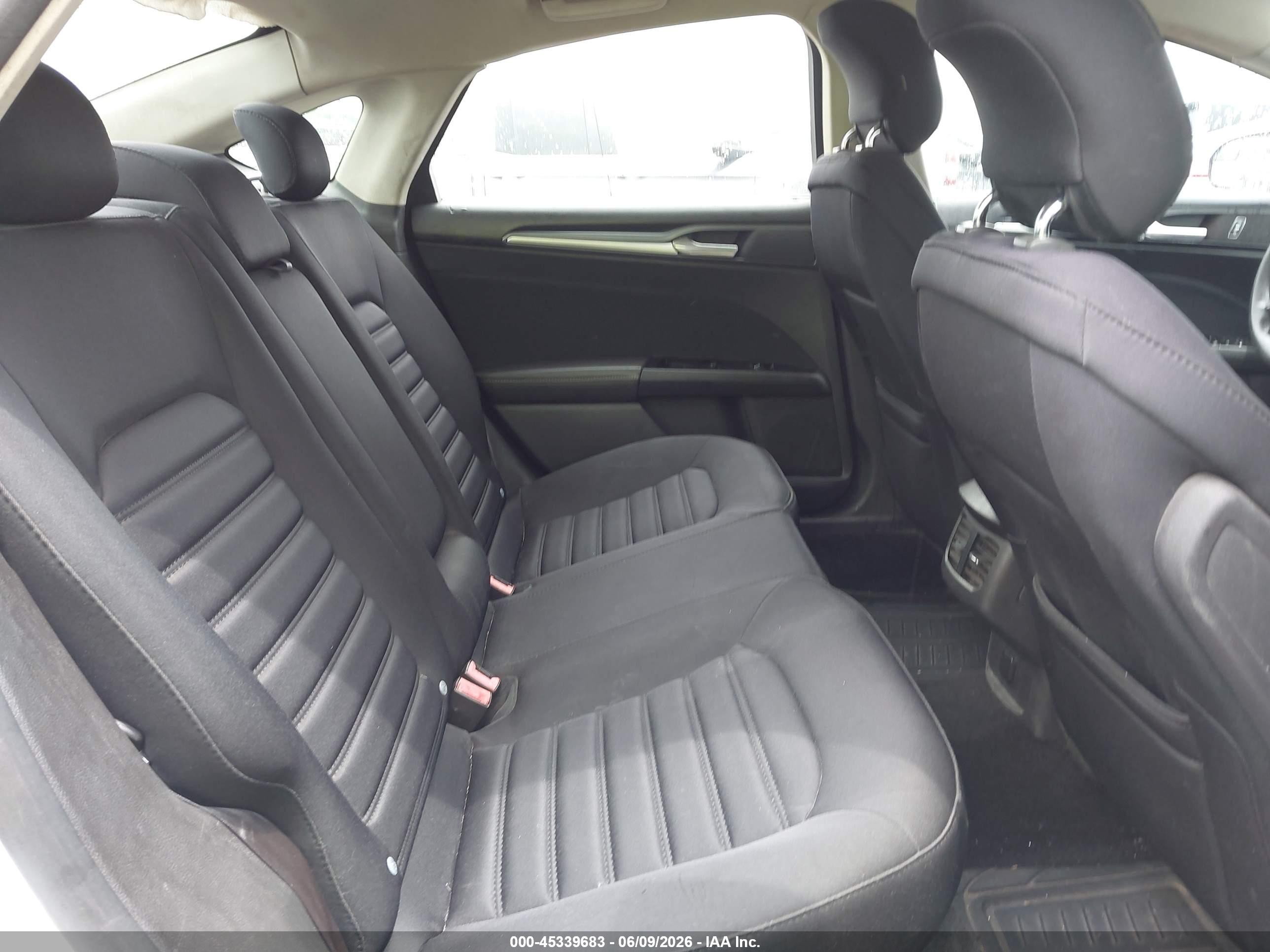 2013 Ford Fusion Hybrid Se White vin: 3FA6P0LU2DR239579
