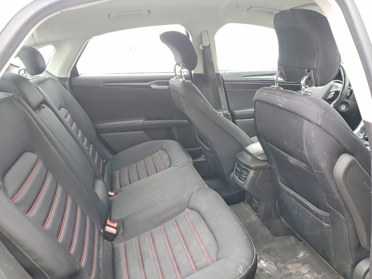 2013 Ford Fusion Se Hybrid White vin: 3FA6P0LU2DR322316