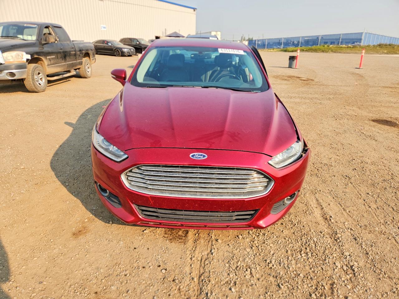 2013 Ford Fusion Se Hybrid Red vin: 3FA6P0LU2DR333705
