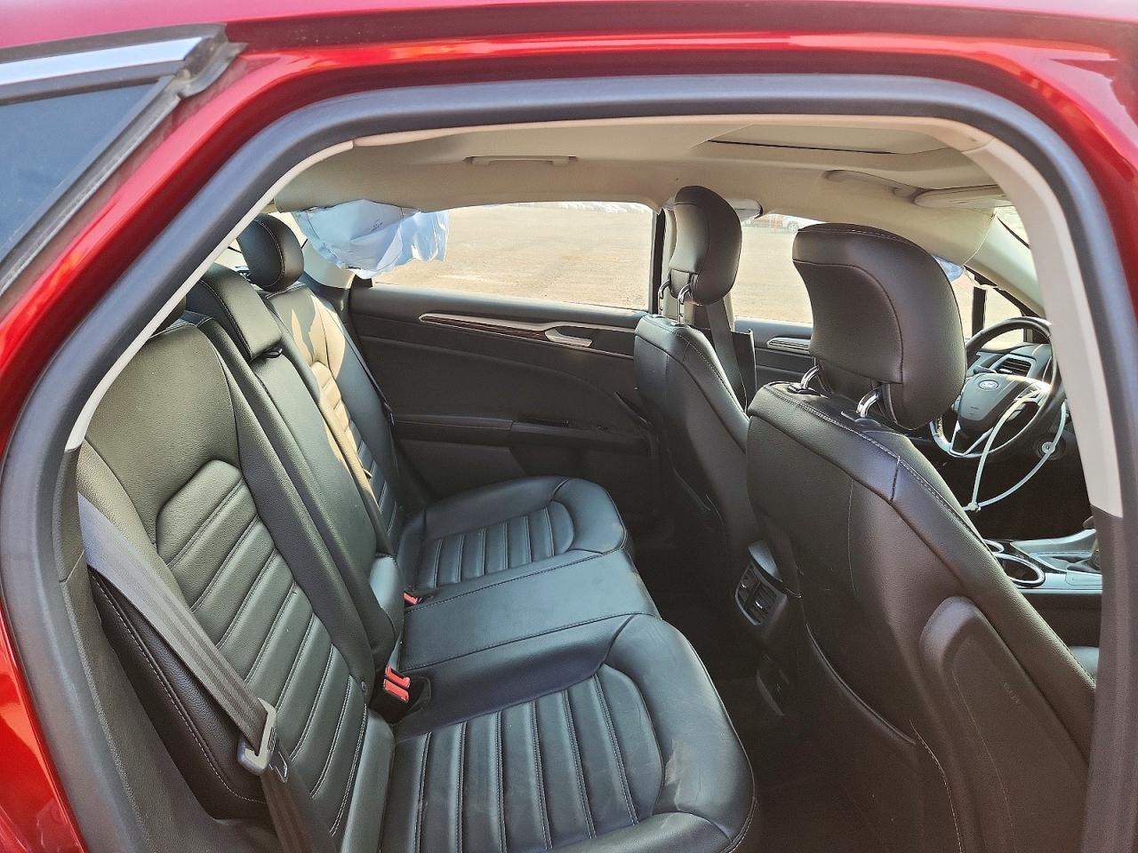 2013 Ford Fusion Se Hybrid Red vin: 3FA6P0LU2DR333705