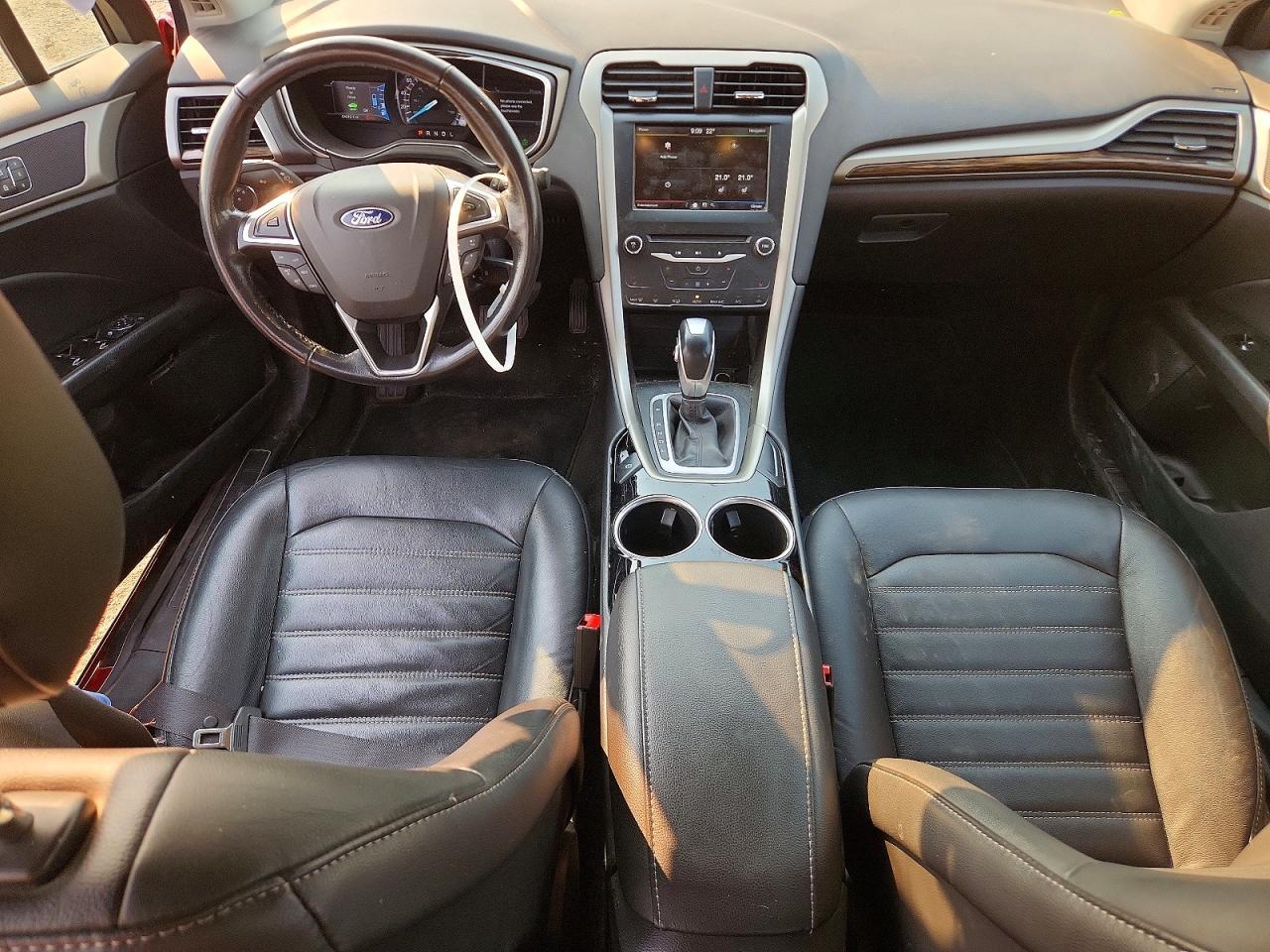 2013 Ford Fusion Se Hybrid Red vin: 3FA6P0LU2DR333705