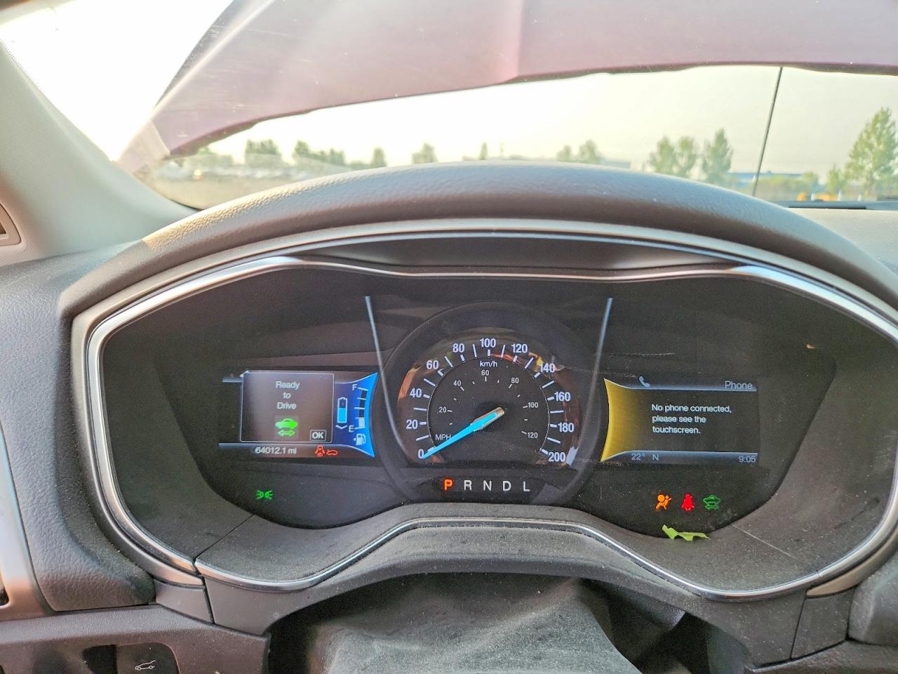 2013 Ford Fusion Se Hybrid Red vin: 3FA6P0LU2DR333705
