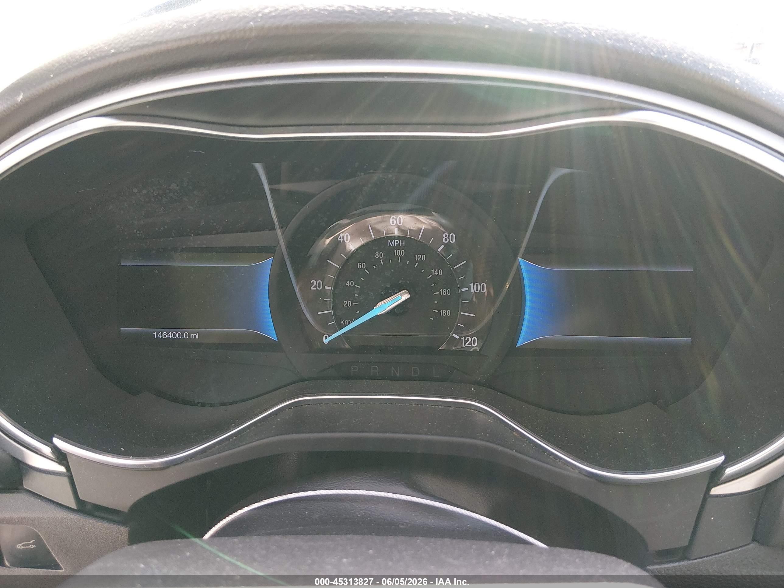 2013 Ford Fusion Hybrid Se Blue vin: 3FA6P0LU2DR350181