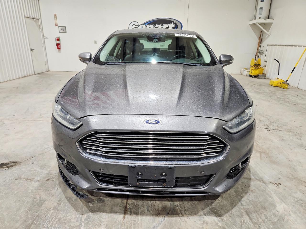 2013 Ford Fusion Se Hybrid Gray vin: 3FA6P0LU2DR352058