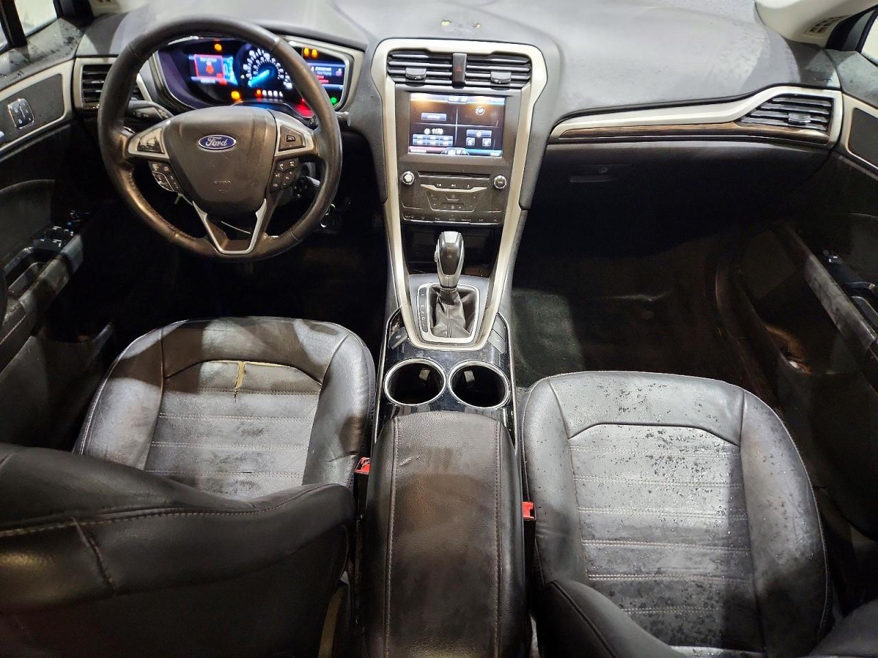 2013 Ford Fusion Se Hybrid Gray vin: 3FA6P0LU2DR352058