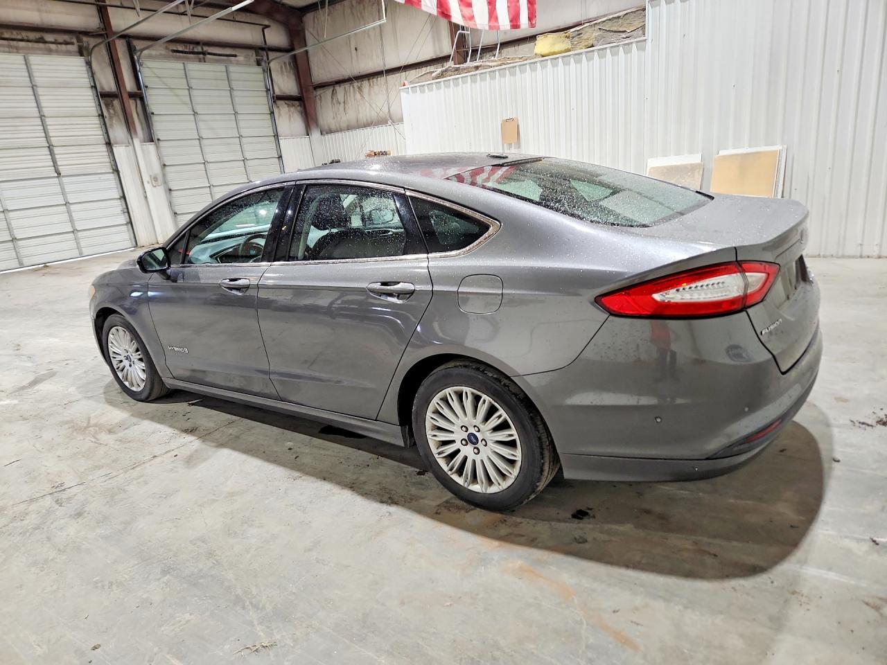 2013 Ford Fusion Se Hybrid Gray vin: 3FA6P0LU2DR352058