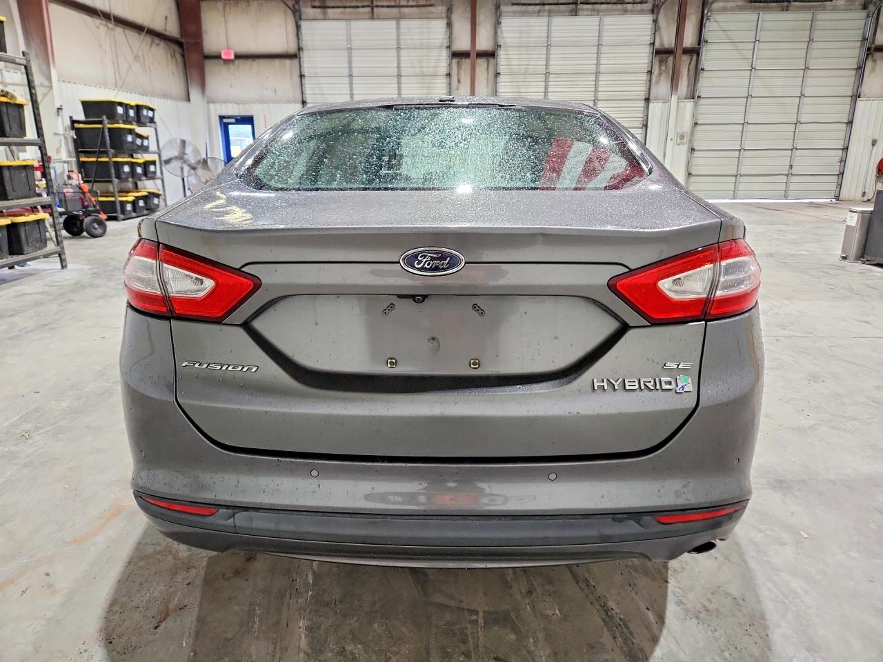 2013 Ford Fusion Se Hybrid Gray vin: 3FA6P0LU2DR352058