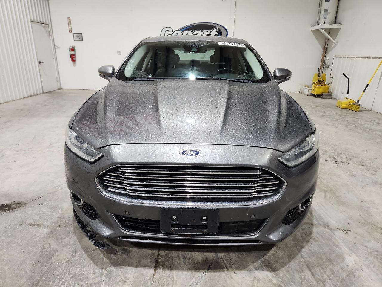 2013 Ford Fusion Se Hybrid Gray vin: 3FA6P0LU2DR352058 Damage: Hood, Hail Damage, 3