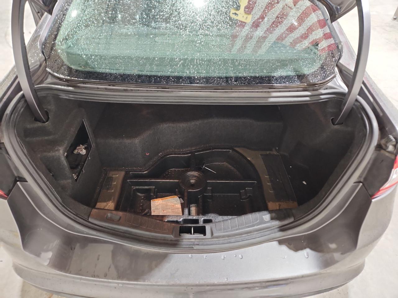 2013 Ford Fusion Se Hybrid Gray vin: 3FA6P0LU2DR352058 Damage: Spare Tire Compartment Cover, Missing, Replacement Required