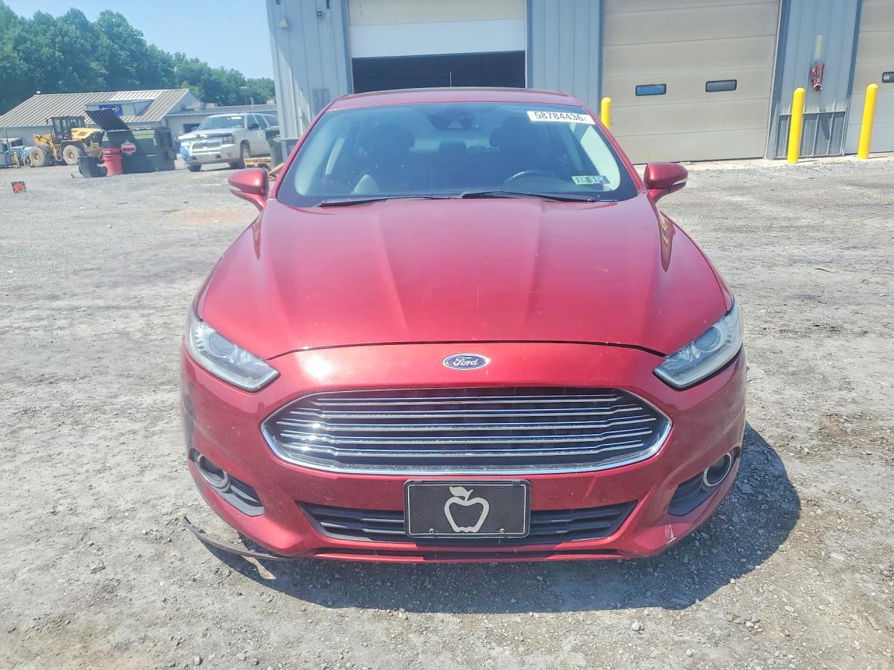 2013 Ford Fusion Se Hybrid Красный vin: 3FA6P0LU2DR355381