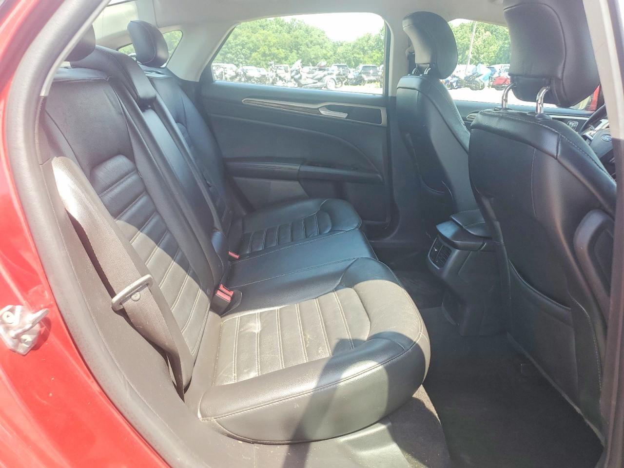 2013 Ford Fusion Se Hybrid Красный vin: 3FA6P0LU2DR355381