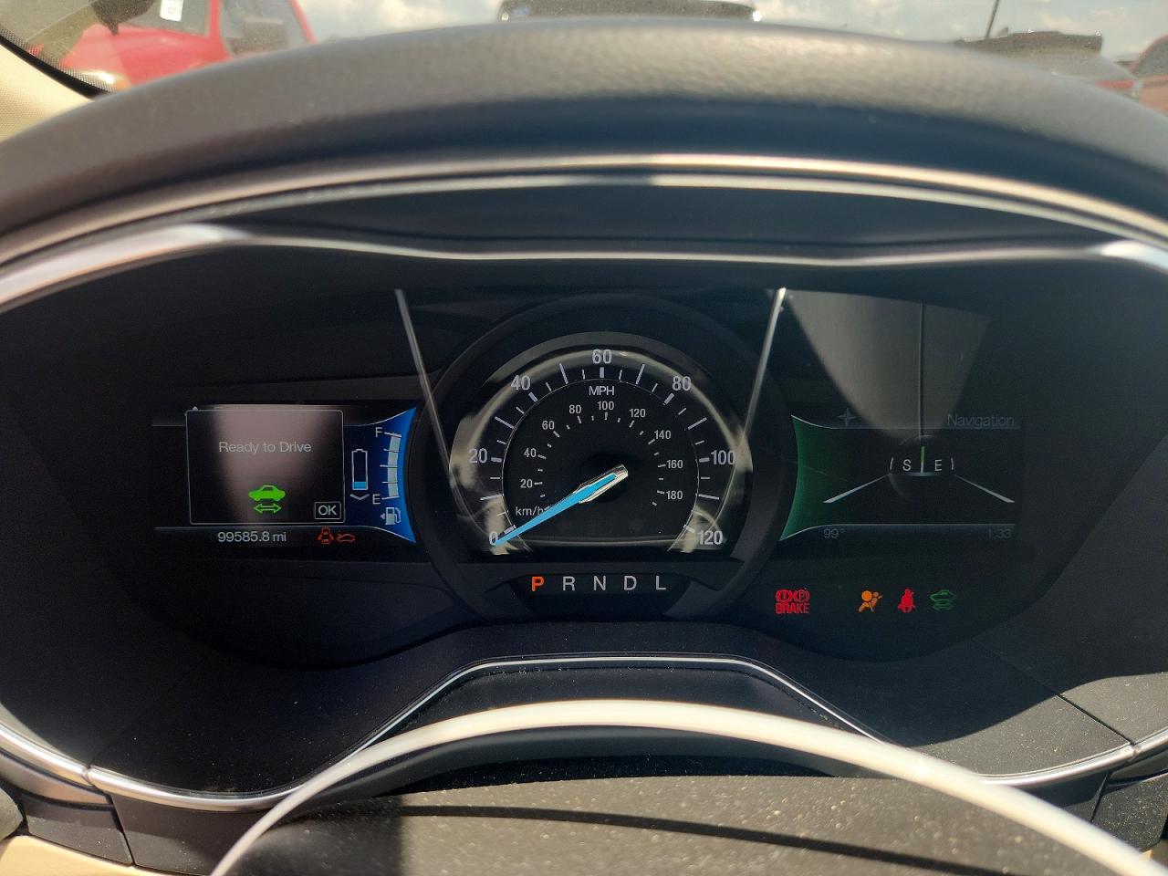 2014 Ford Fusion Se Hybrid Черный vin: 3FA6P0LU2ER190112