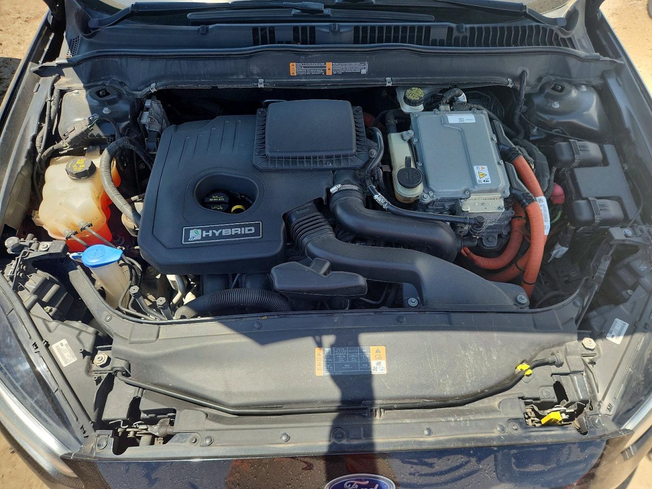 2014 Ford Fusion Se Hybrid Черный vin: 3FA6P0LU2ER190112