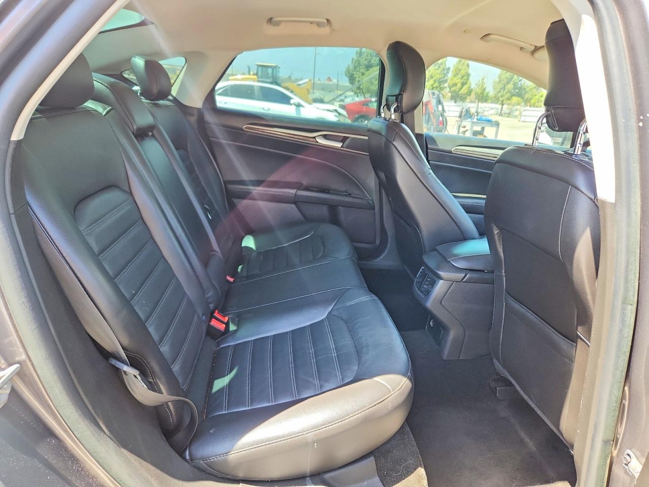 2014 Ford Fusion Se Hybrid Gray vin: 3FA6P0LU2ER195519