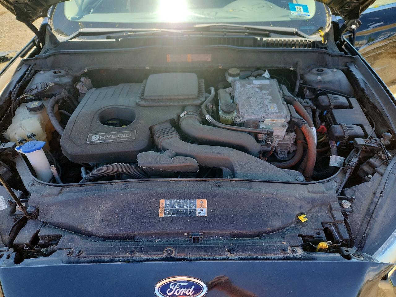 2014 Ford Fusion Se Hybrid Черный vin: 3FA6P0LU2ER318817