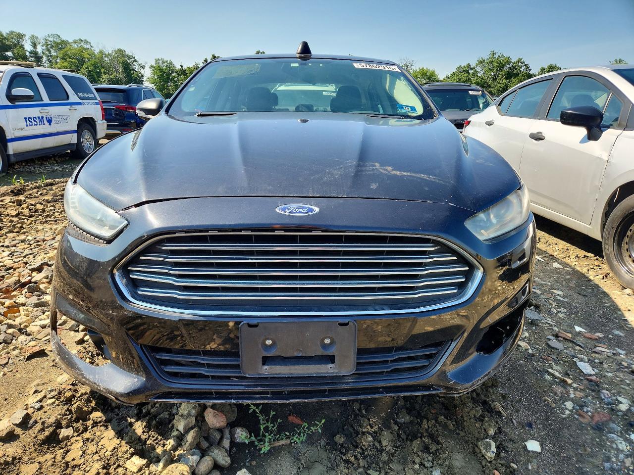 2014 Ford Fusion Se Hybrid Черный vin: 3FA6P0LU2ER318817