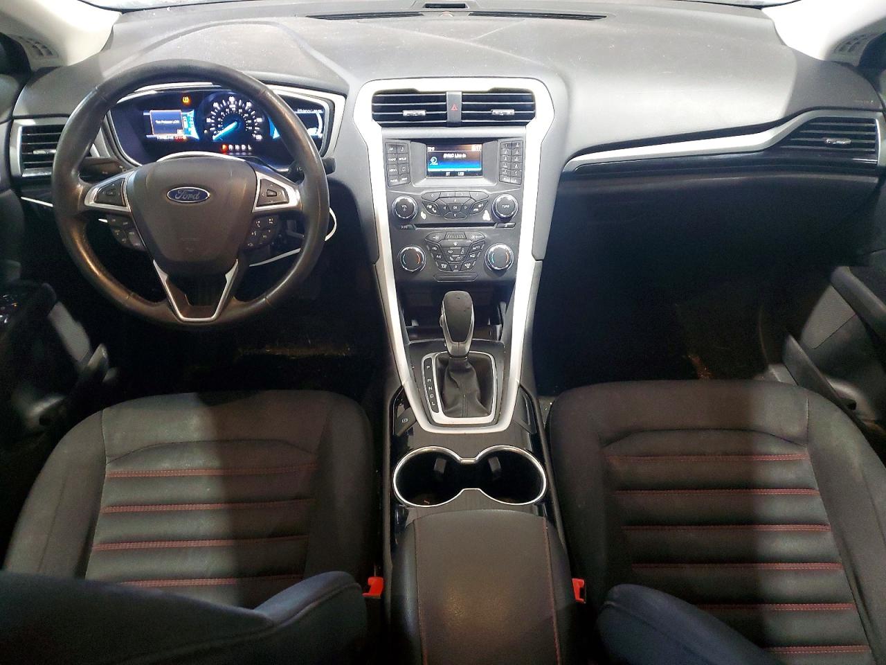 2015 Ford Fusion Se Hybrid White vin: 3FA6P0LU2FR186532