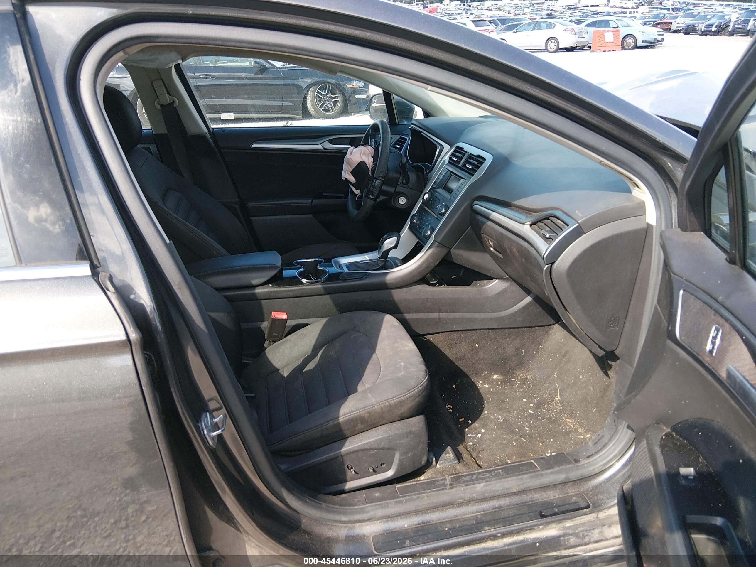 2015 Ford Fusion Hybrid Se Gray vin: 3FA6P0LU2FR202972
