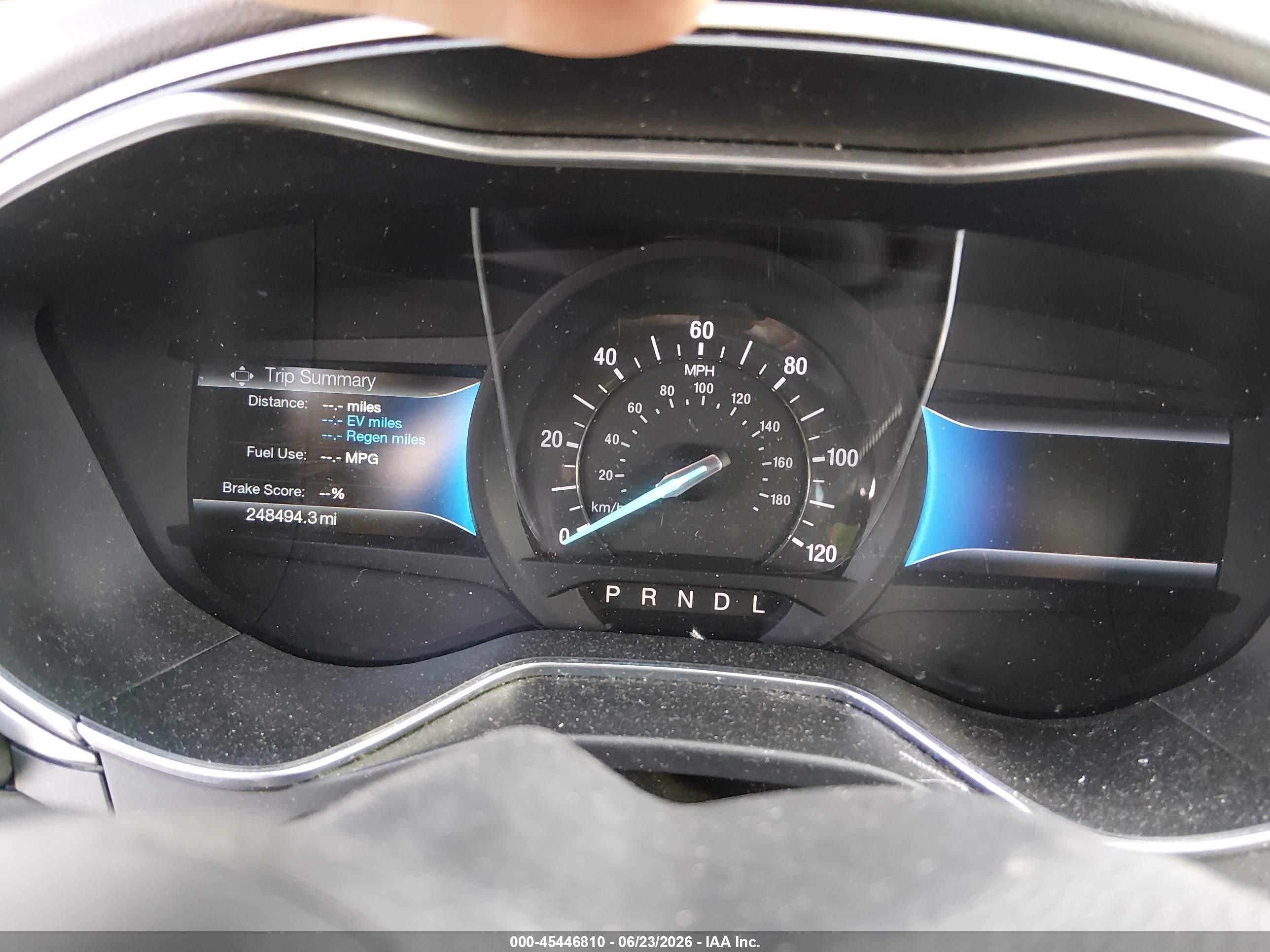 2015 Ford Fusion Hybrid Se Gray vin: 3FA6P0LU2FR202972