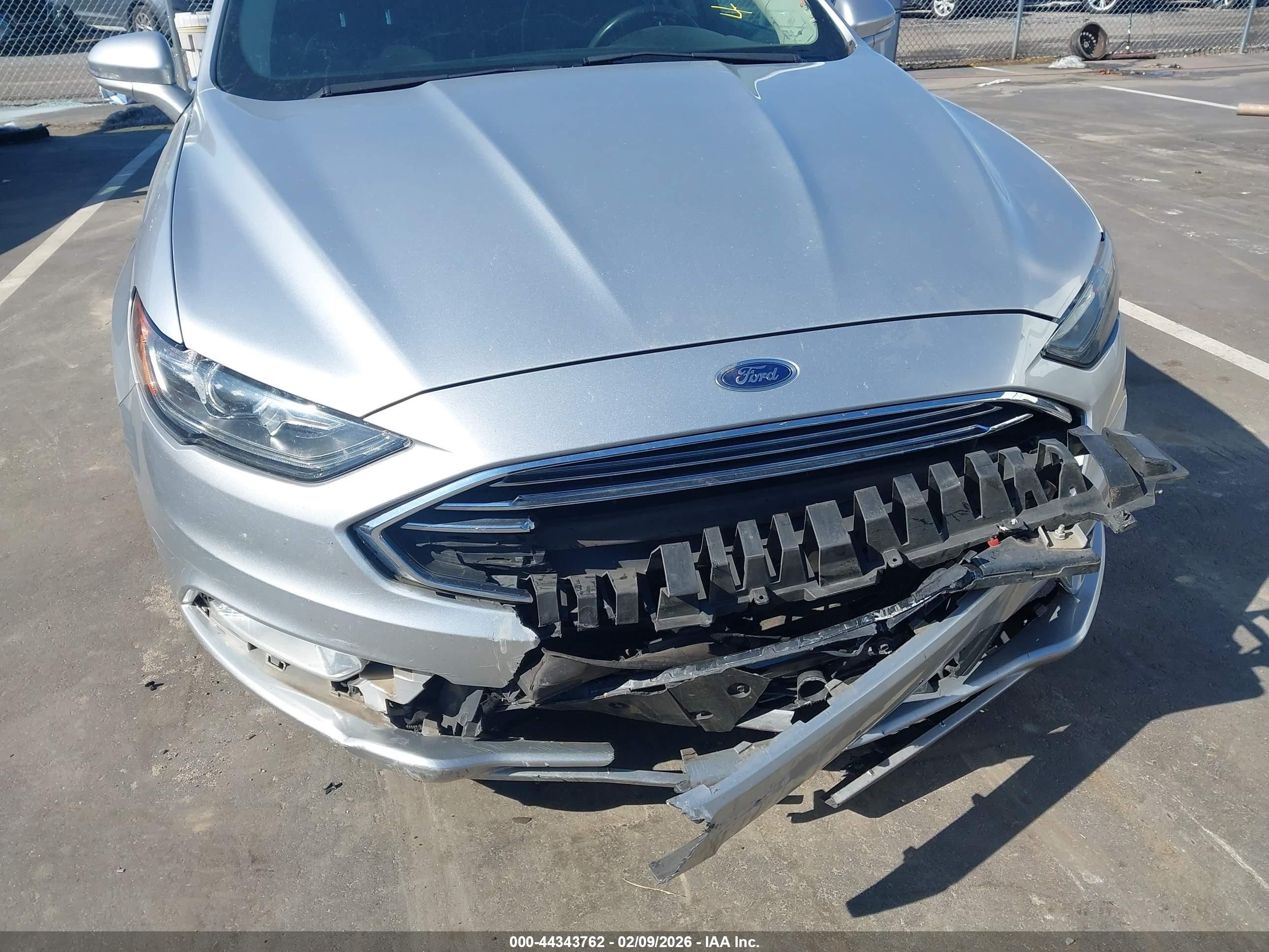 2017 Ford Fusion Hybrid Se Silver vin: 3FA6P0LU2HR345861